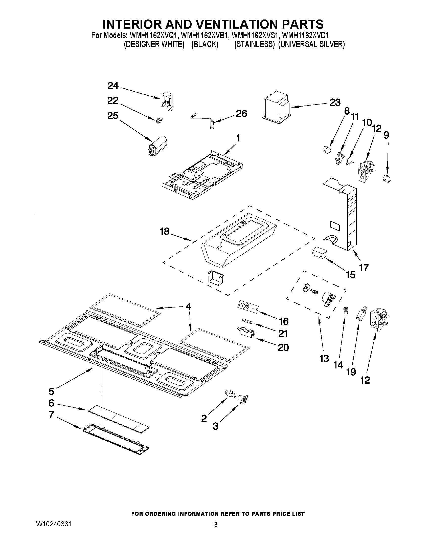03 - INTERIOR AND VENTILATION PARTS