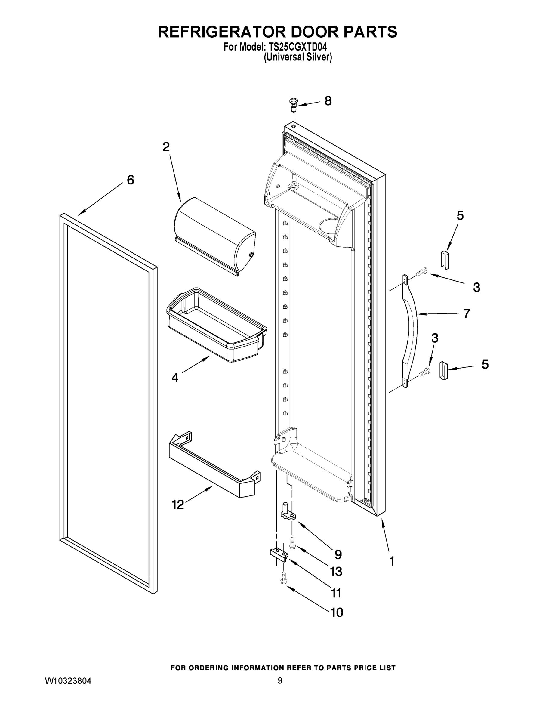 06 - REFRIGERATOR DOOR PARTS