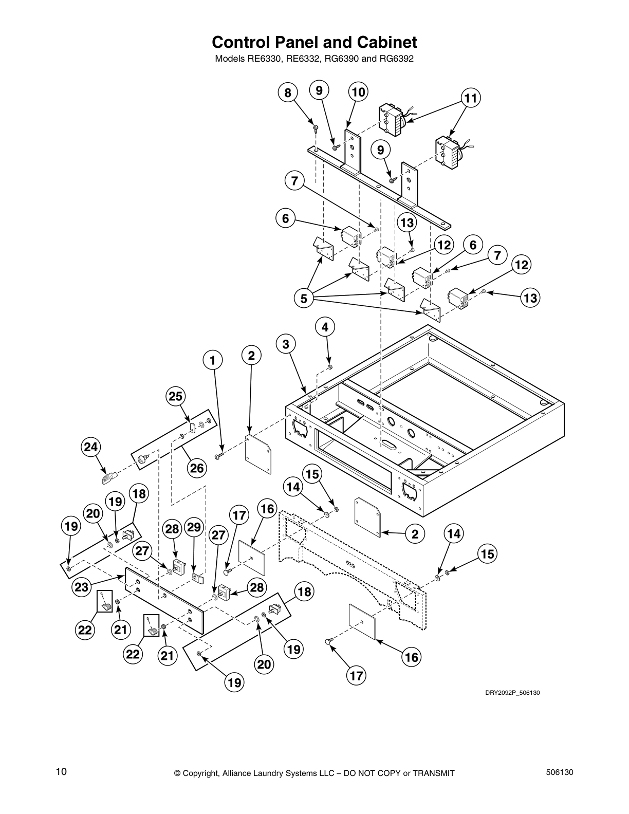 Control Panel and Cabinet
