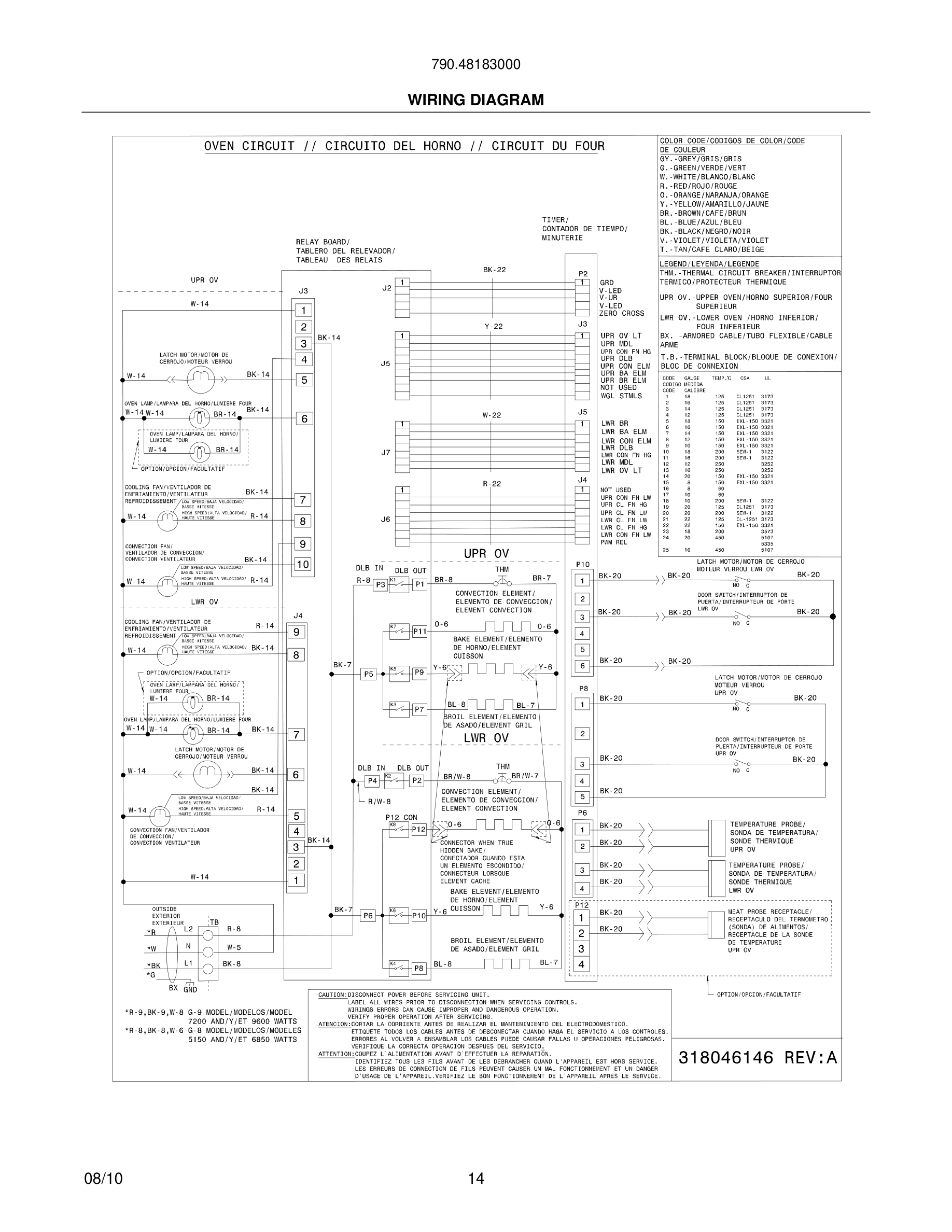 14 - WIRING DIAGRAM