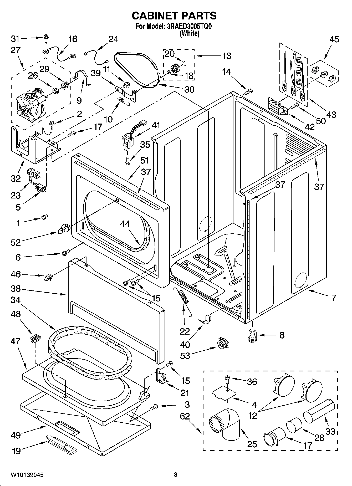 02 - CABINET PARTS