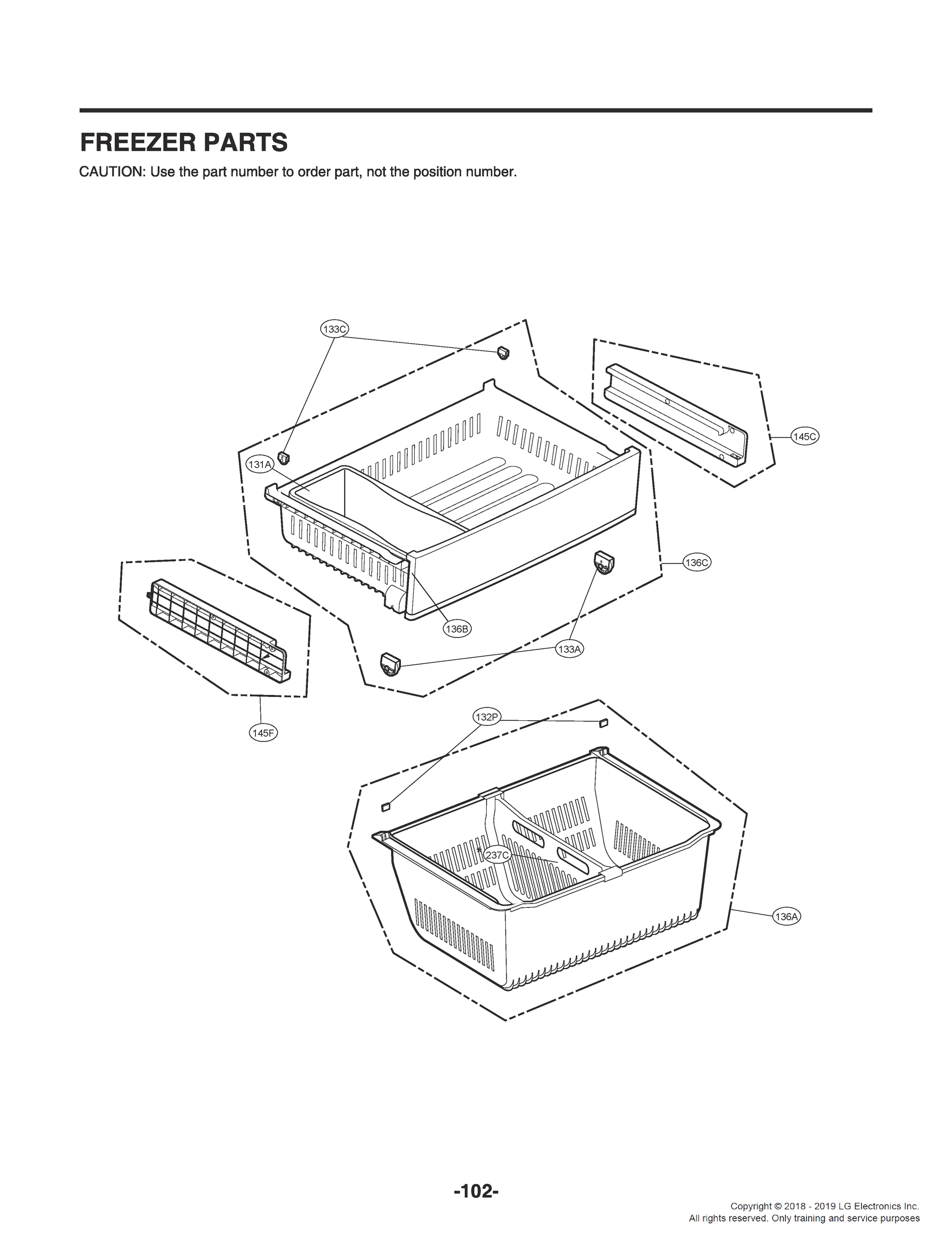 FREEZER PARTS