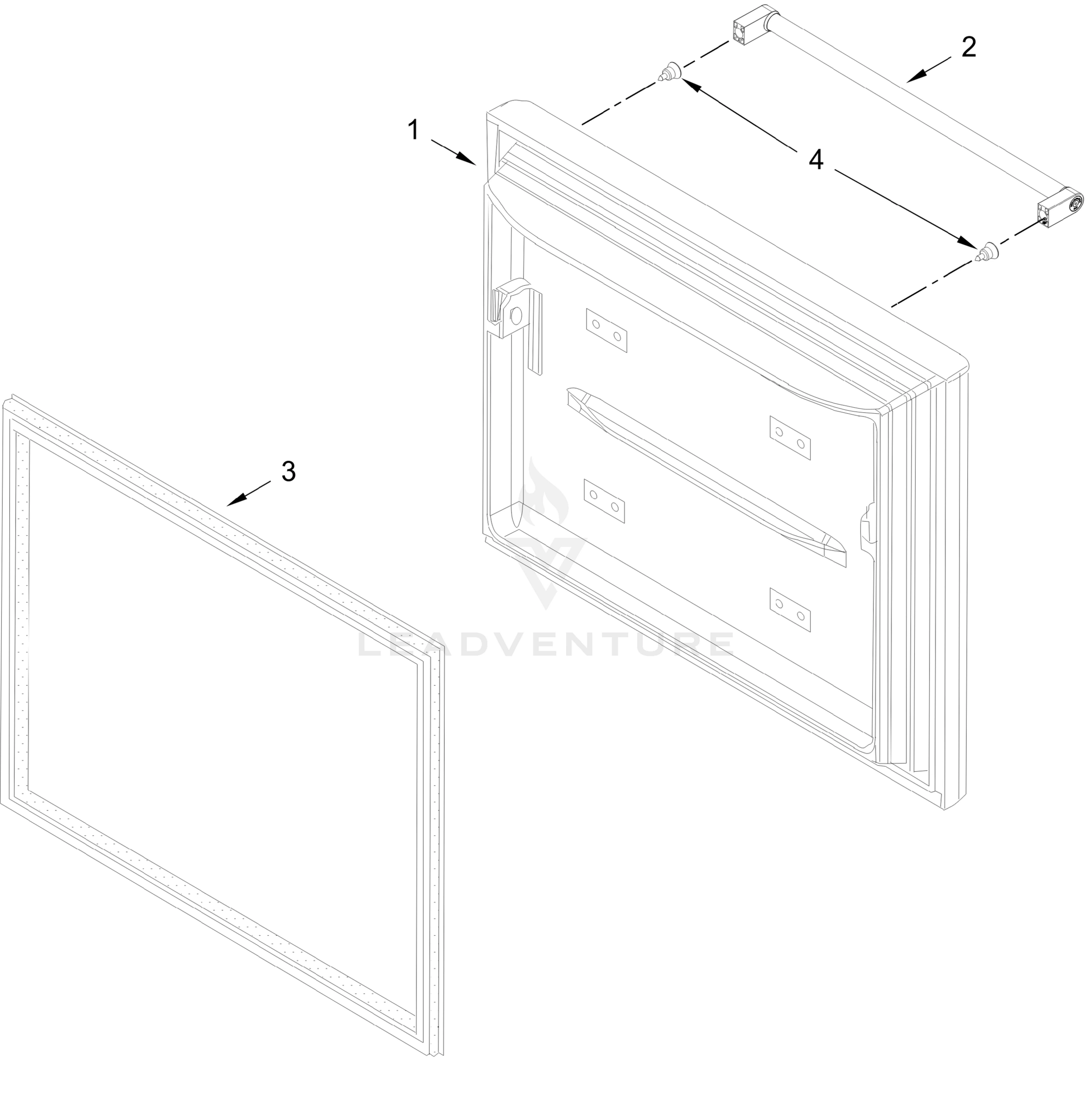 FREEZER DOOR PARTS