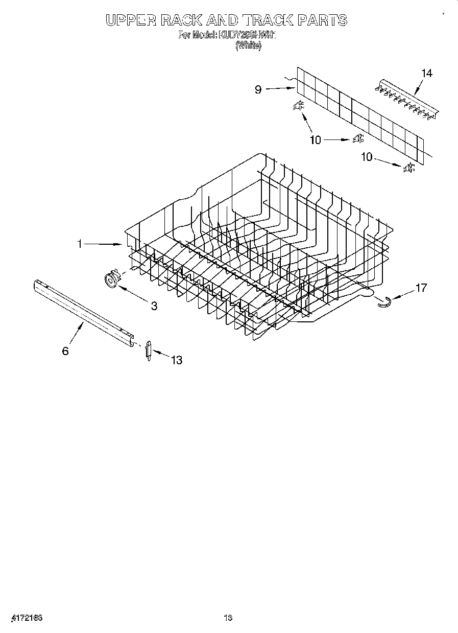 10 - UPPER RACK AND TRACK