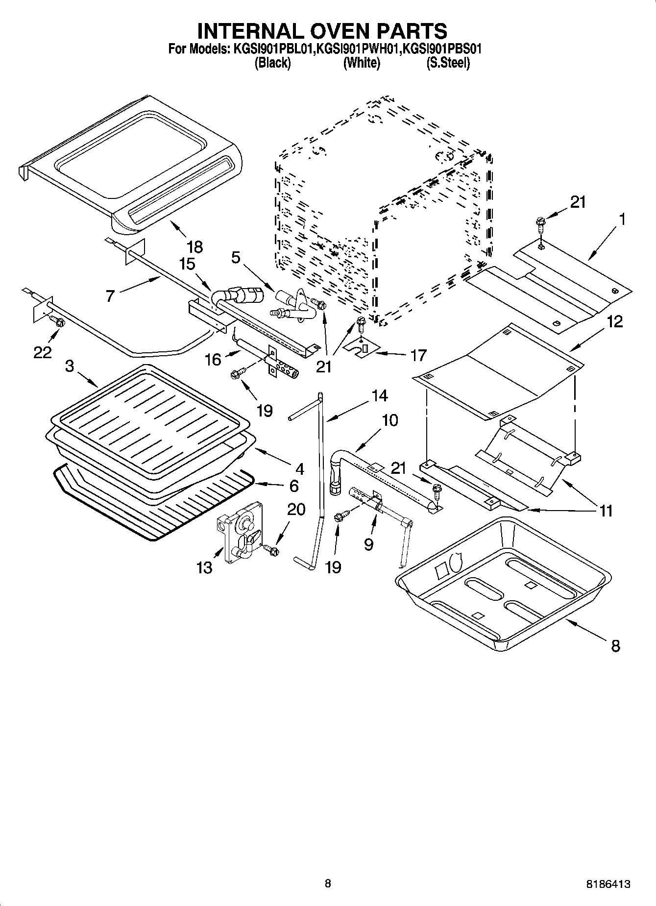 05 - INTERNAL OVEN PARTS