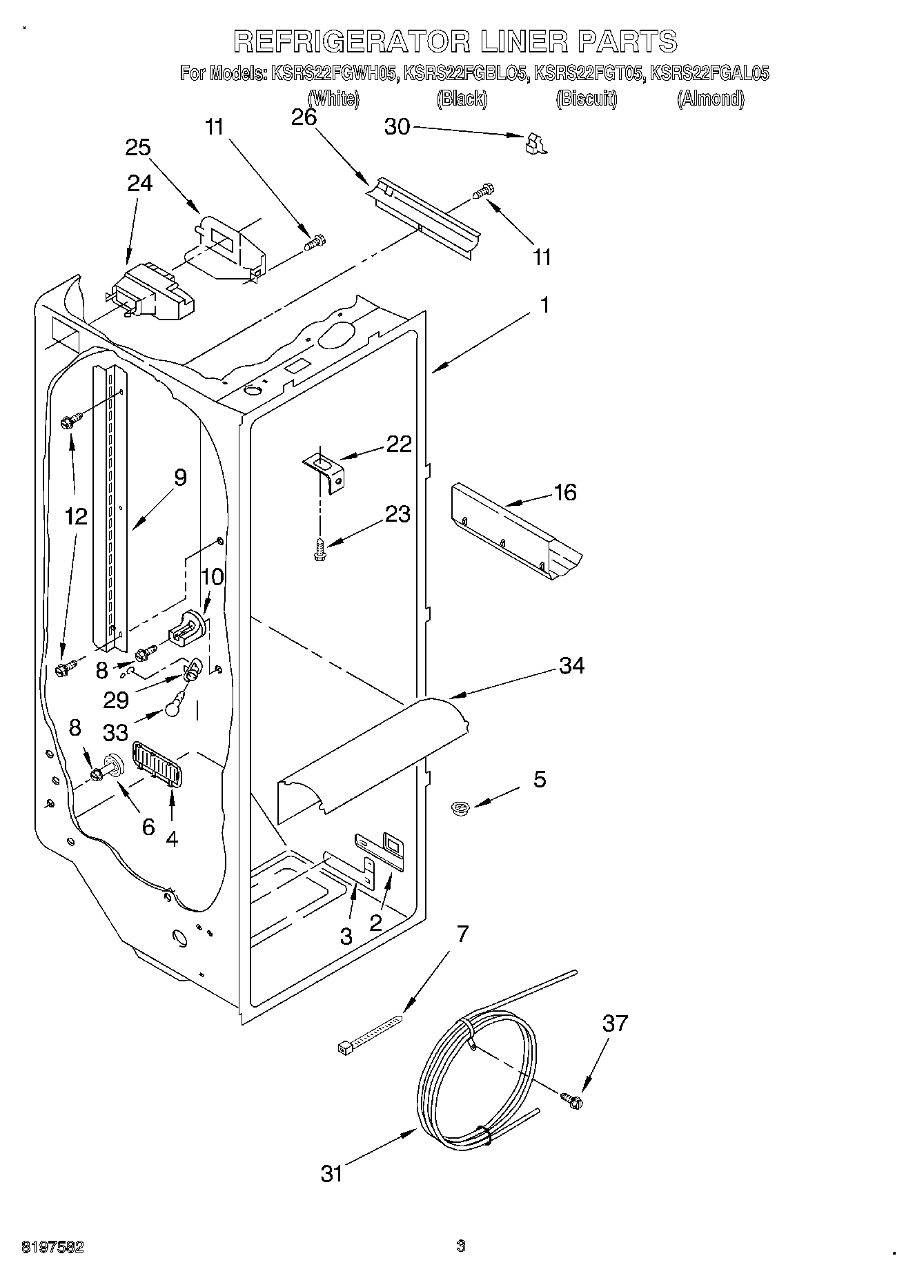 02 - REFRIGERATOR LINER