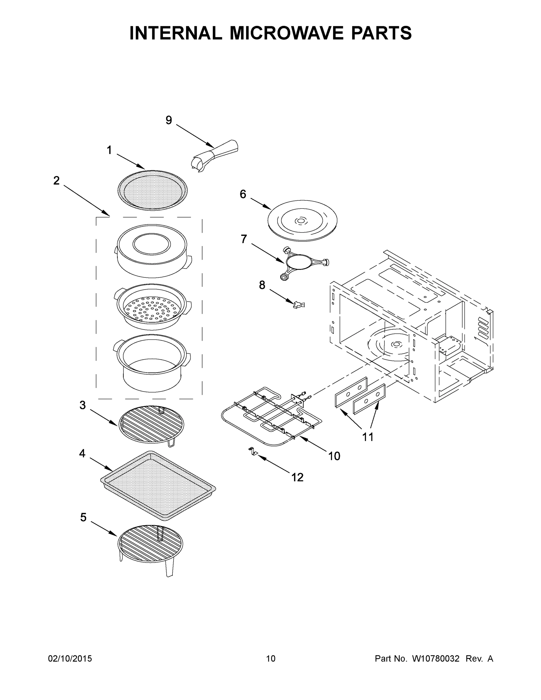 06 - INTERNAL MICROWAVE PARTS