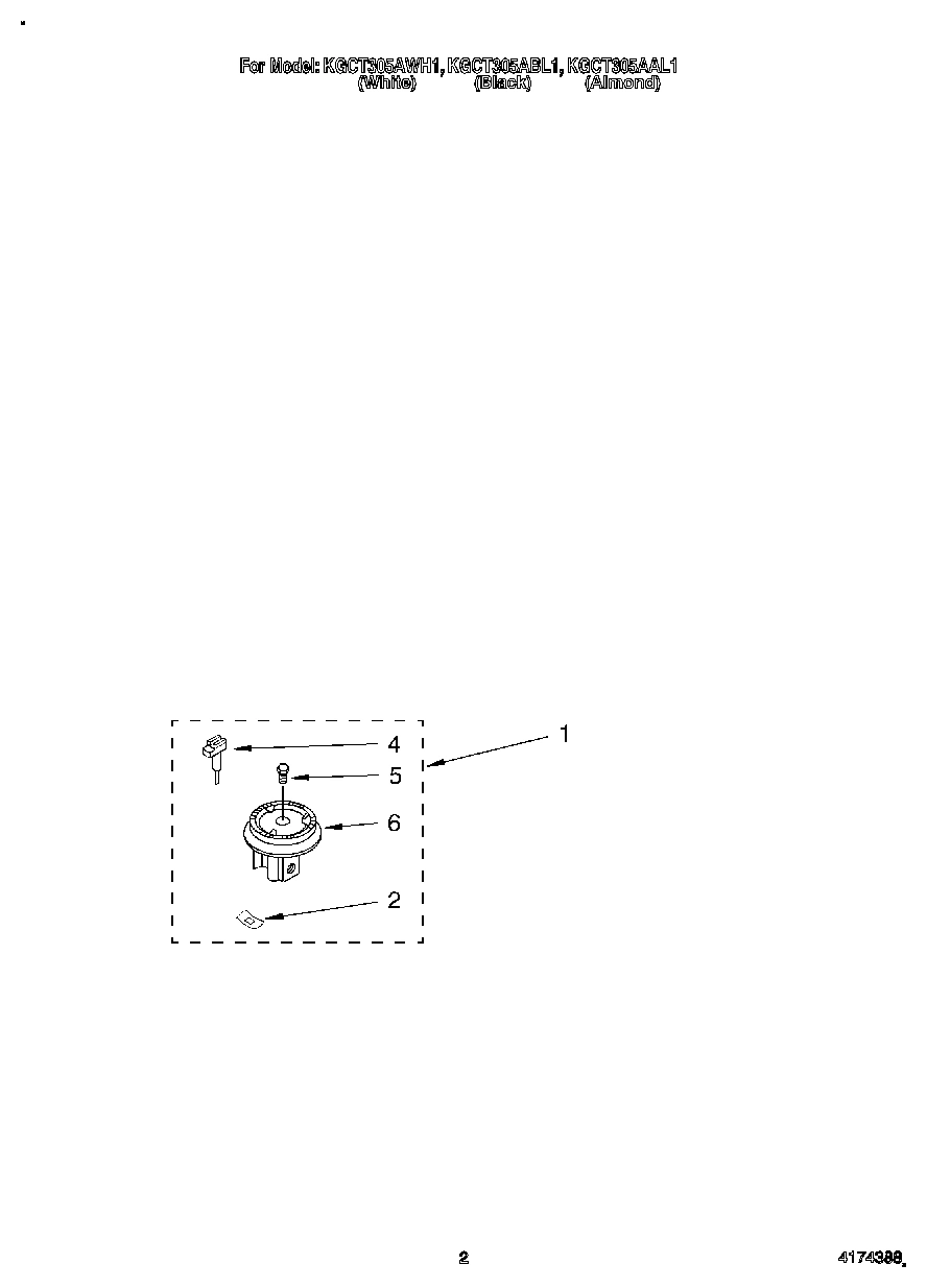 02 - SEALED GAS BURNER KIT