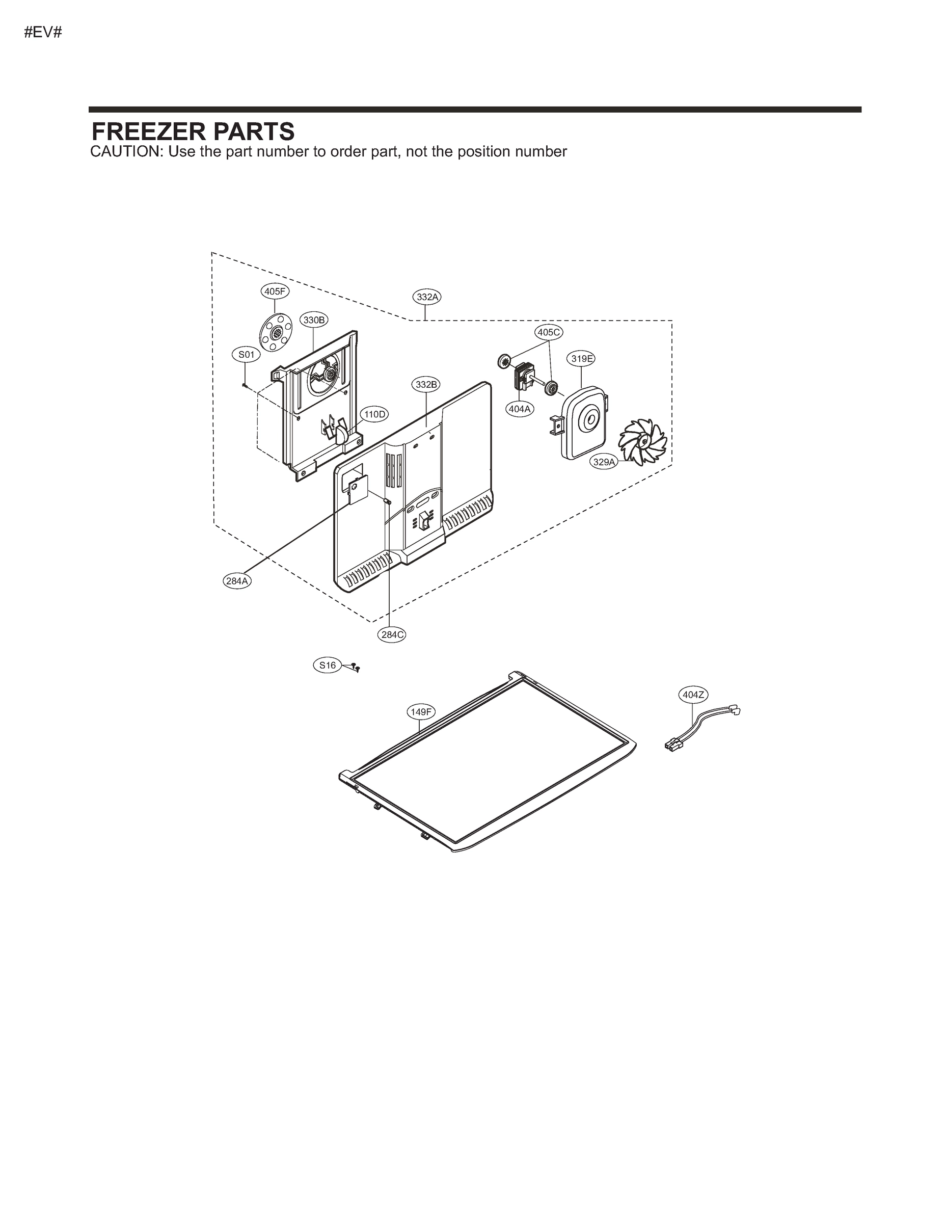 FREEZER PARTS