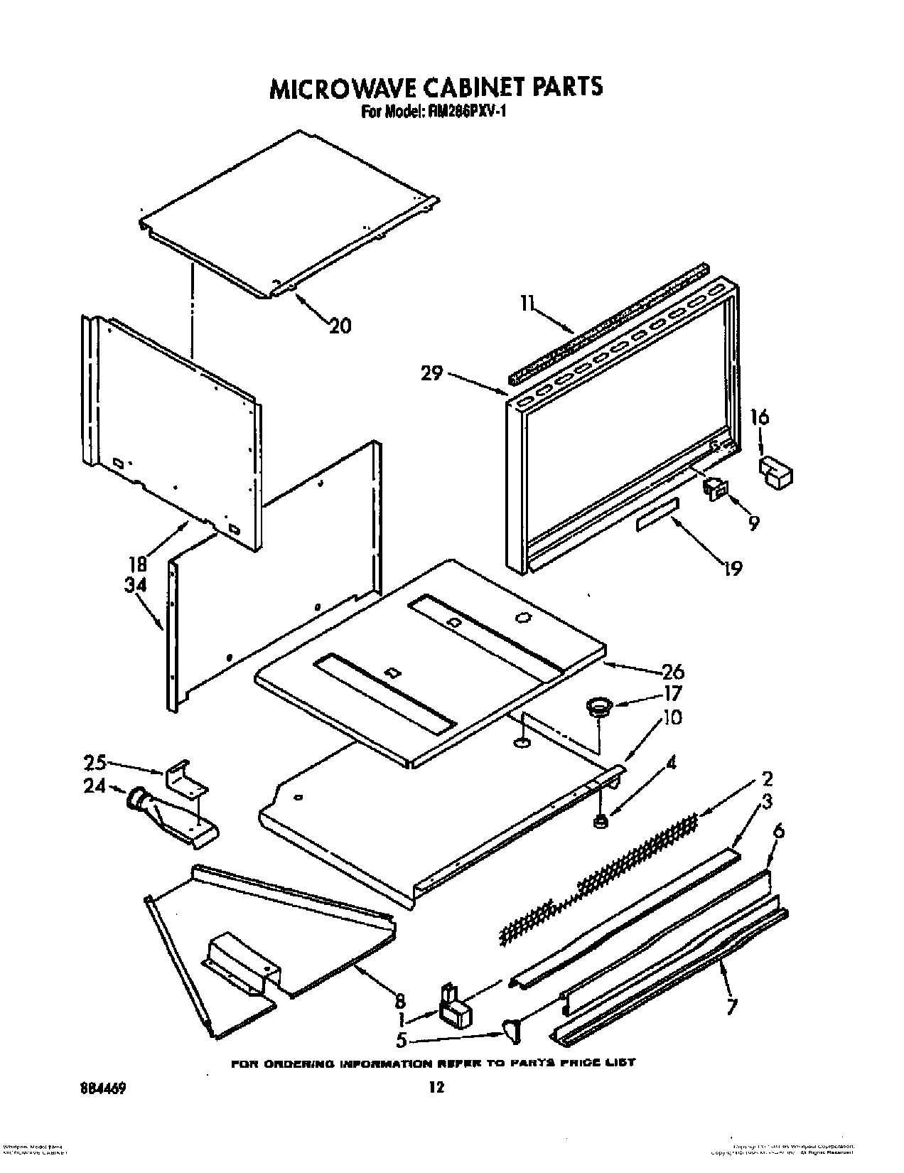 08 - MICROWAVE CABINET, LITERATURE AND OPTIONAL