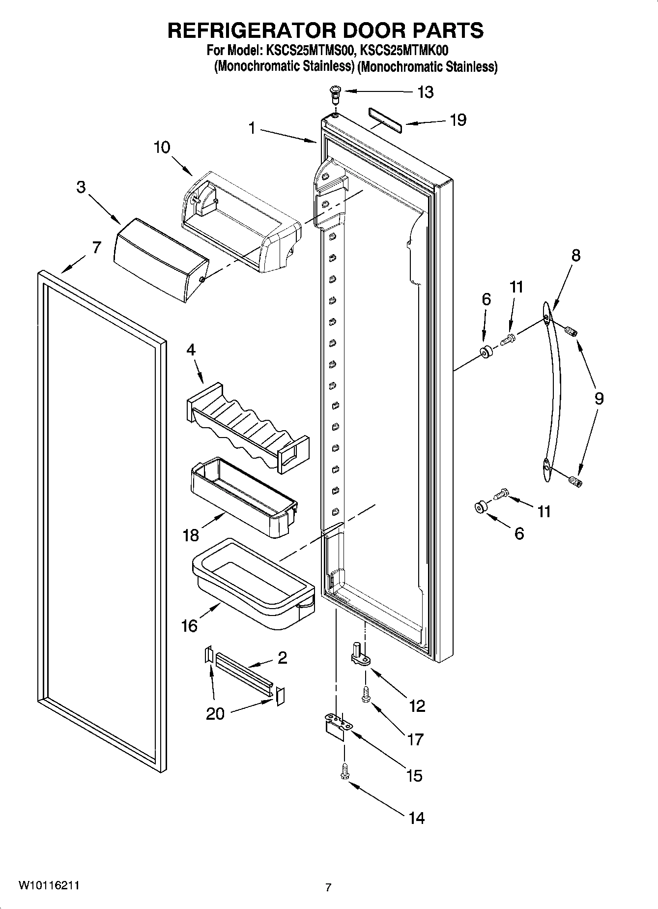 05 - REFRIGERATOR DOOR PARTS