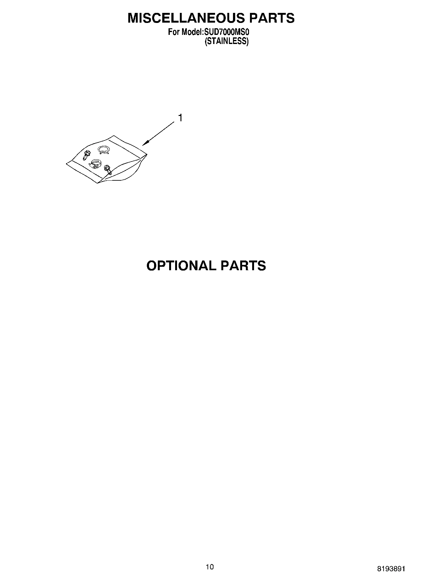 07 - MISCELLANEOUS PARTS OPTIONAL PARTS