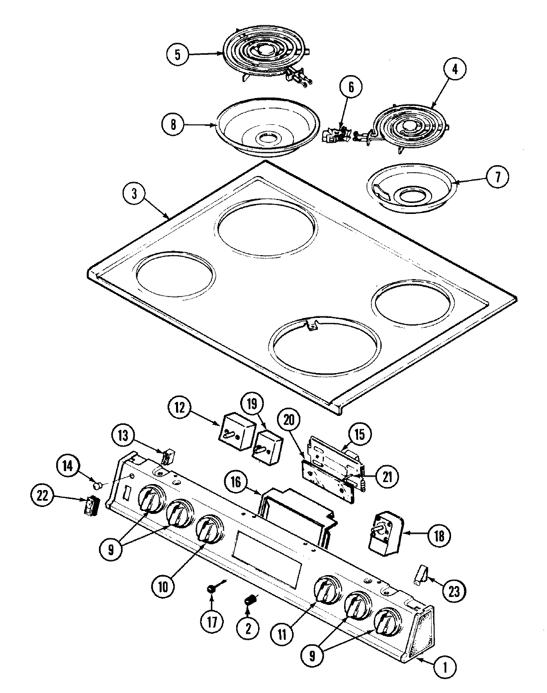 04 - TOP ASSY.\CONTROL PANEL