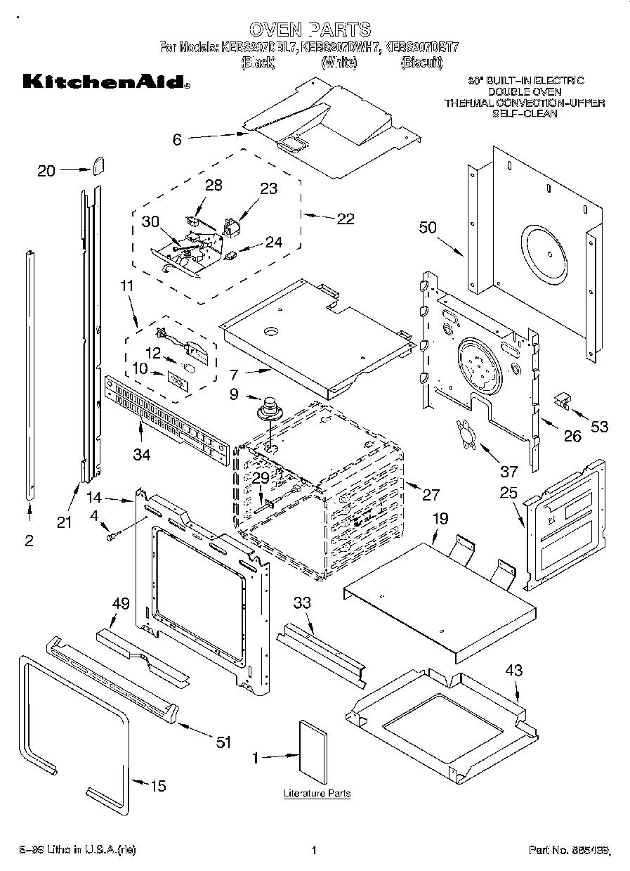01 - OVEN, LITERATURE