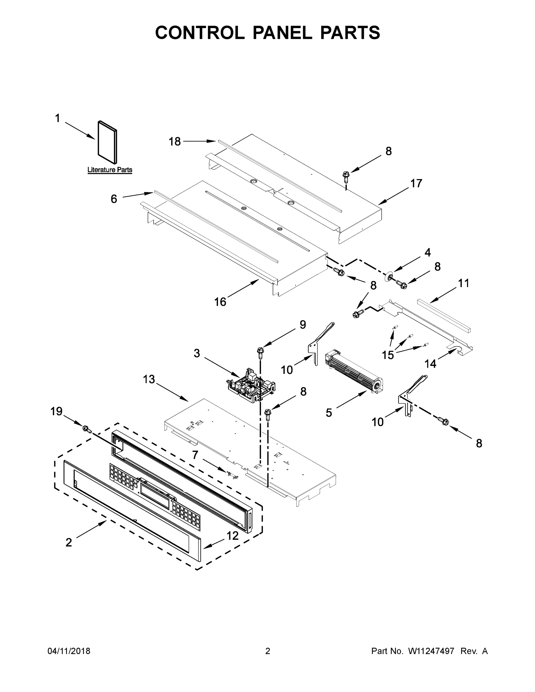 02 - CONTROL PANEL PARTS