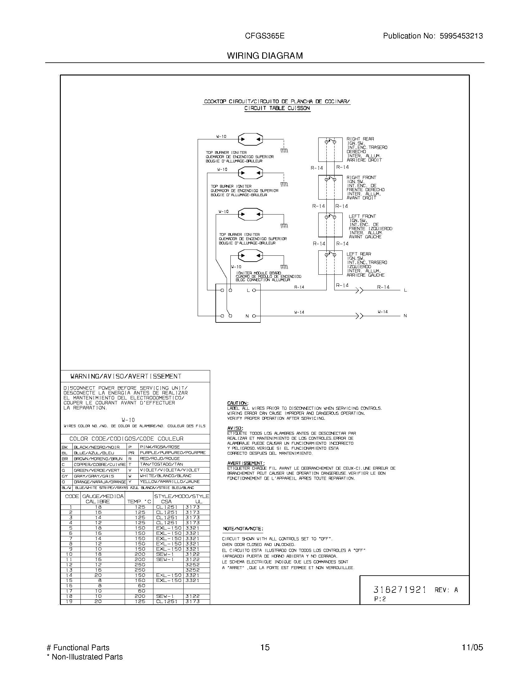 13 - WIRING DIAGRAM