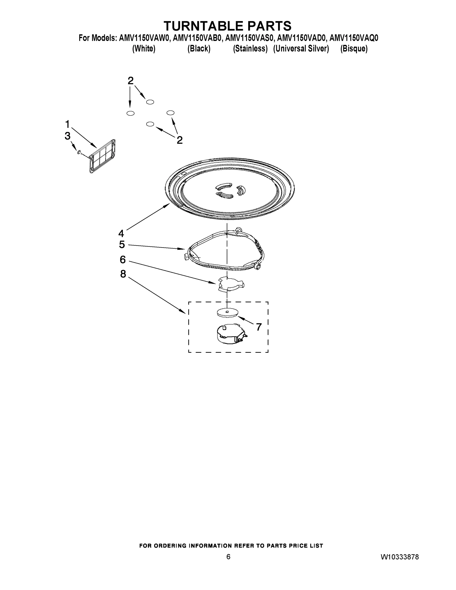 05 - TURNTABLE PARTS