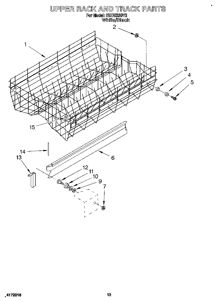 10 - UPPER RACK AND TRACK