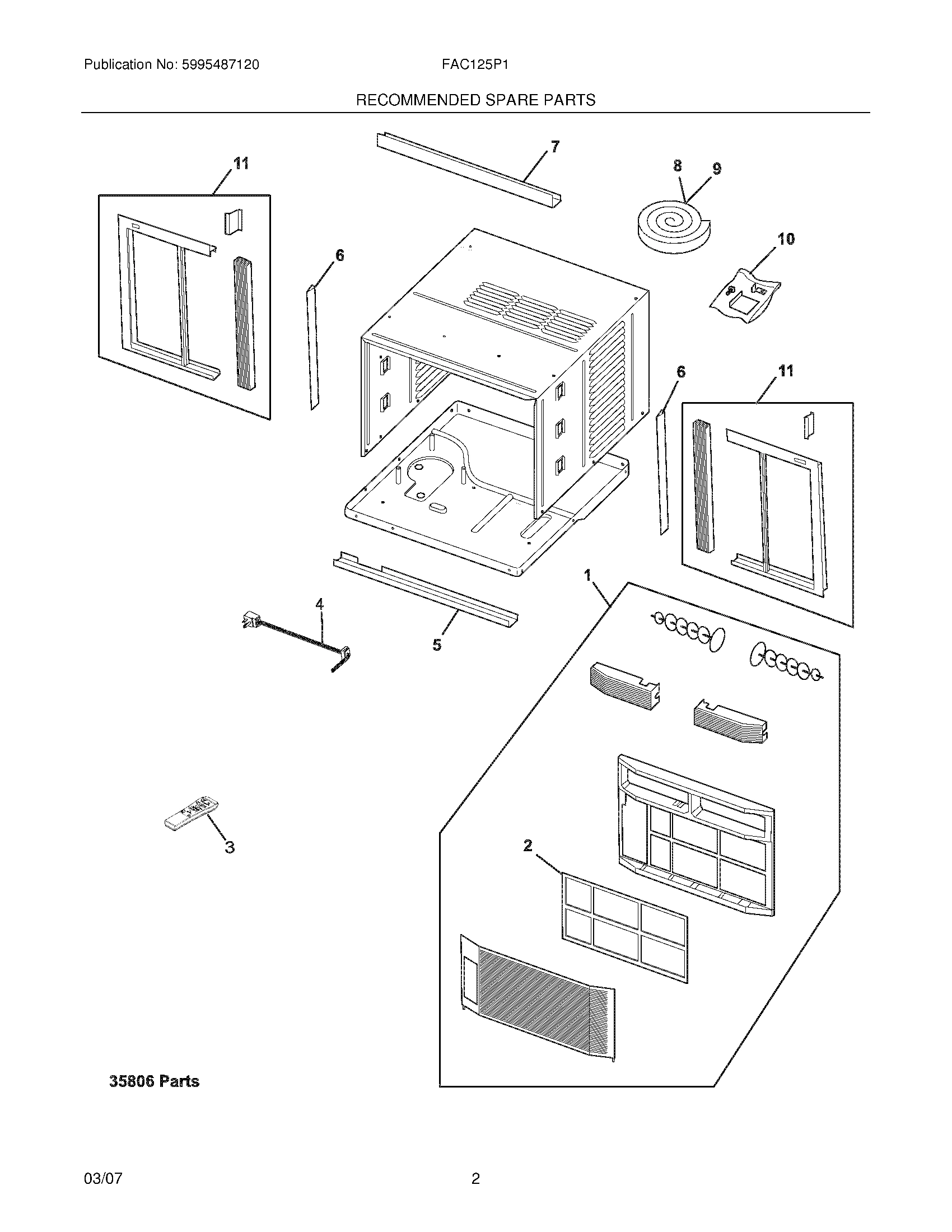 03 - RECOMMENDED SPARE PARTS