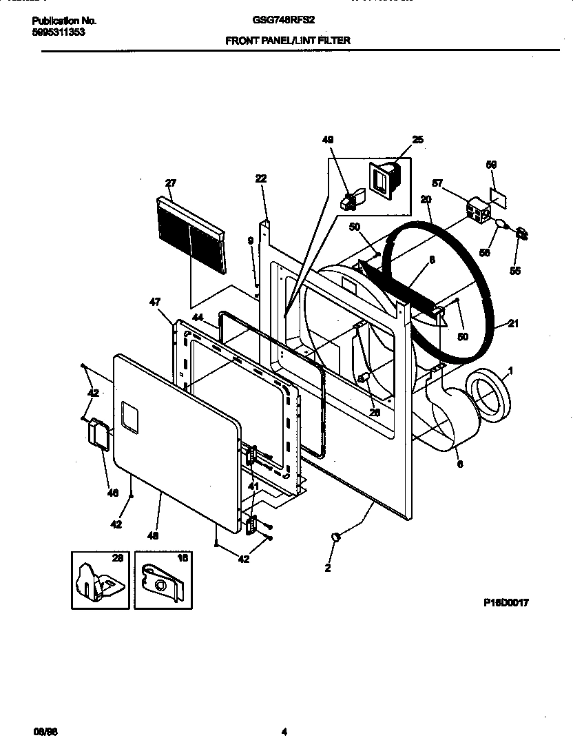 03 - FRONT PANEL,DOOR