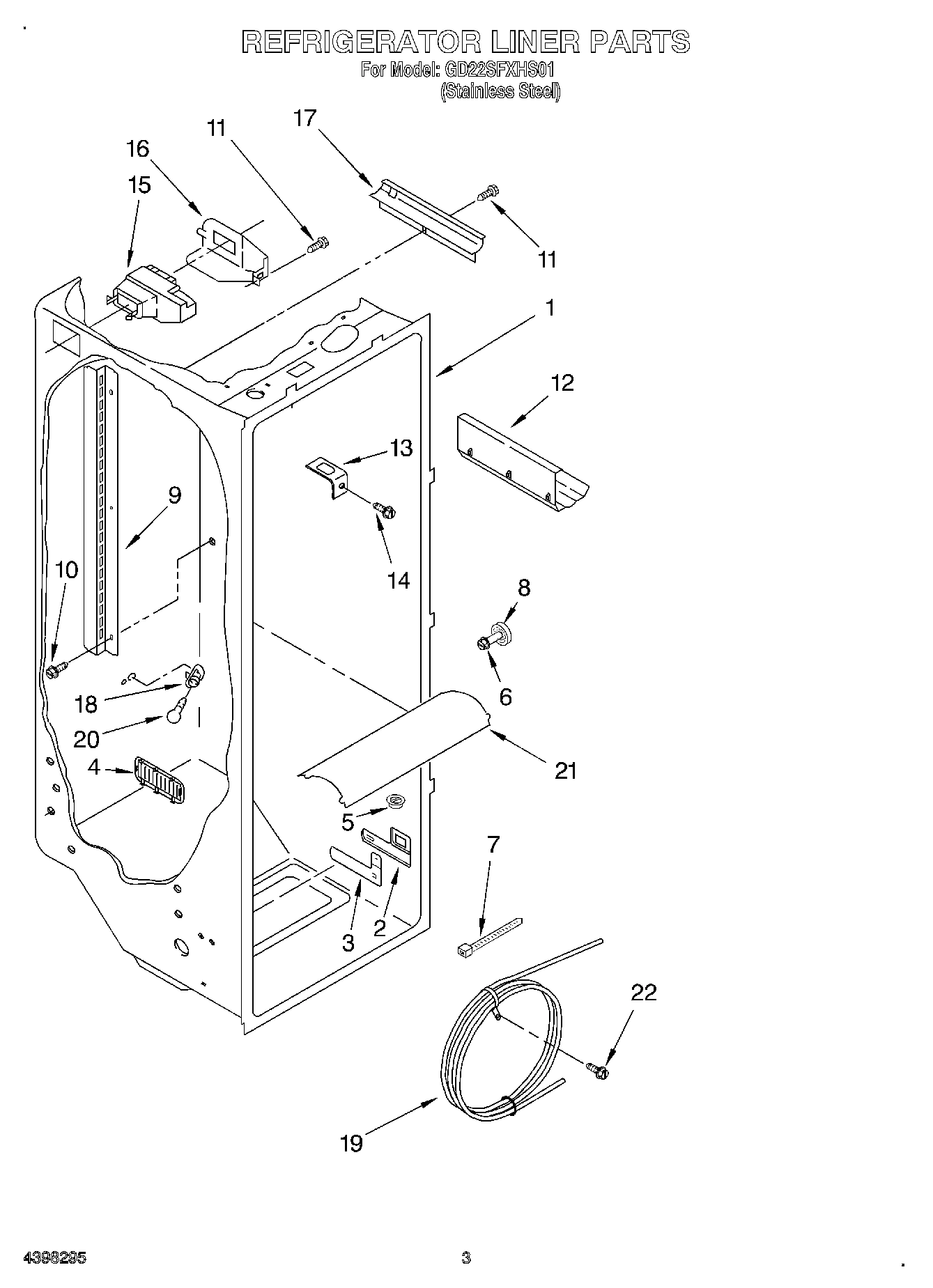 02 - REFRIGERATOR LINER