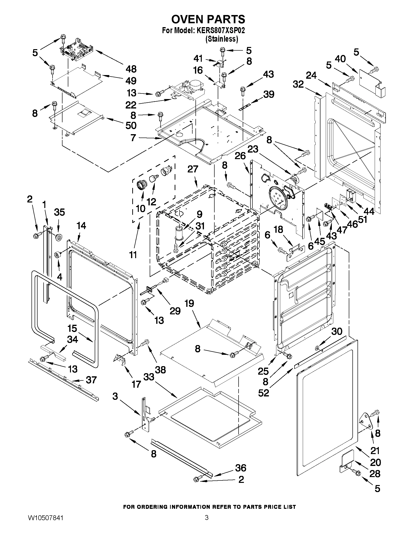 02 - OVEN PARTS
