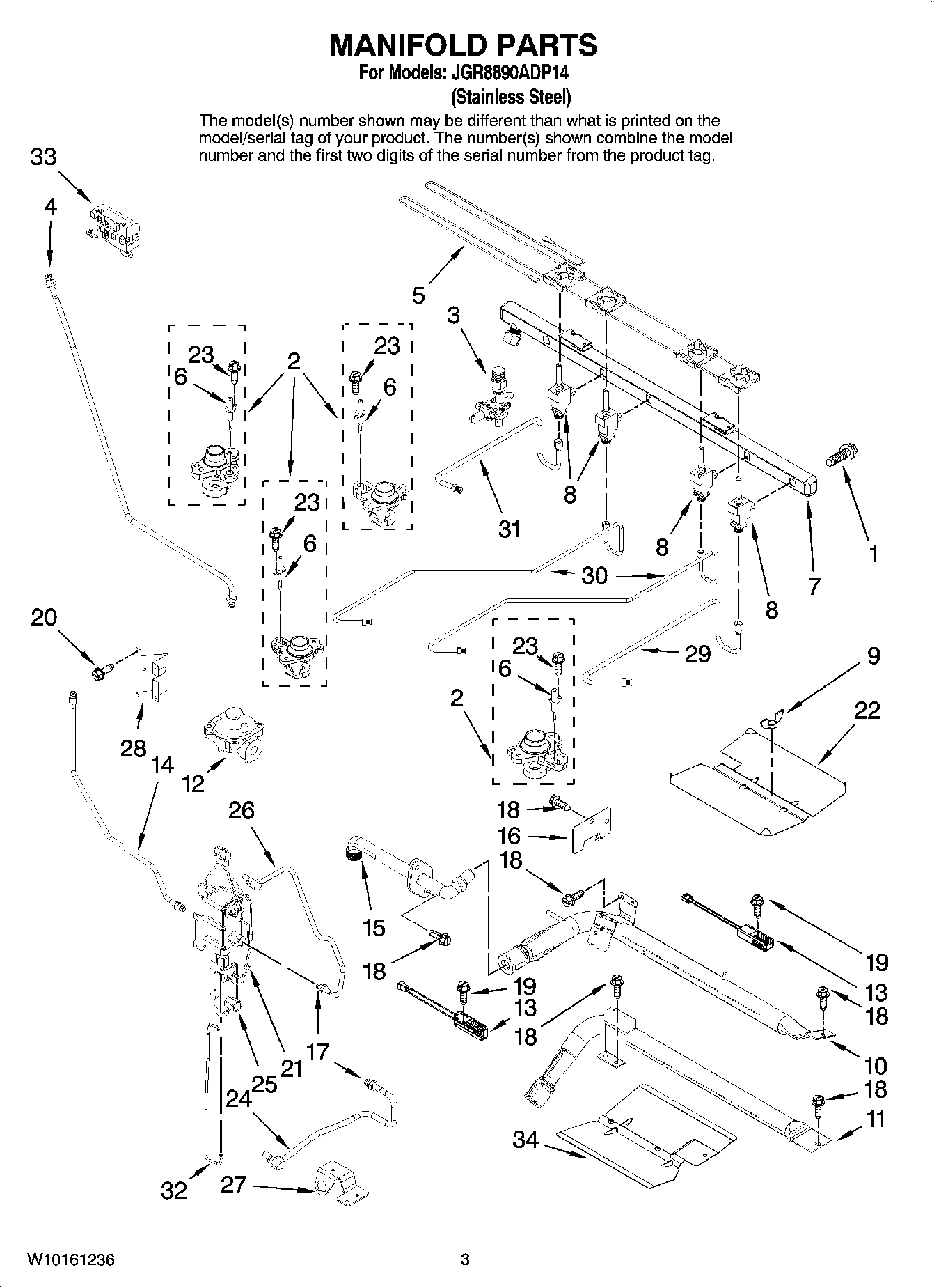 03 - MANIFOLD PARTS