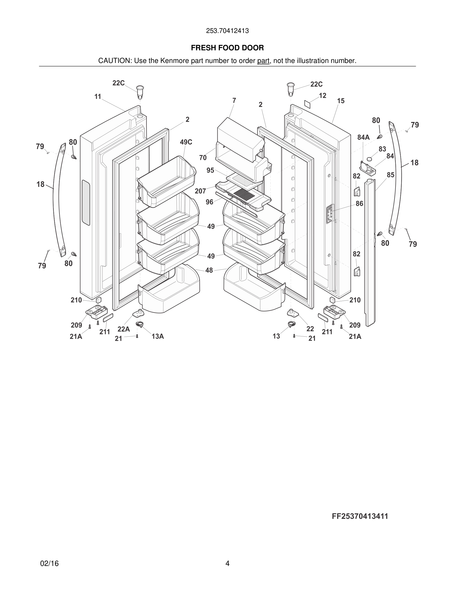 05 - FRESH FOOD DOOR