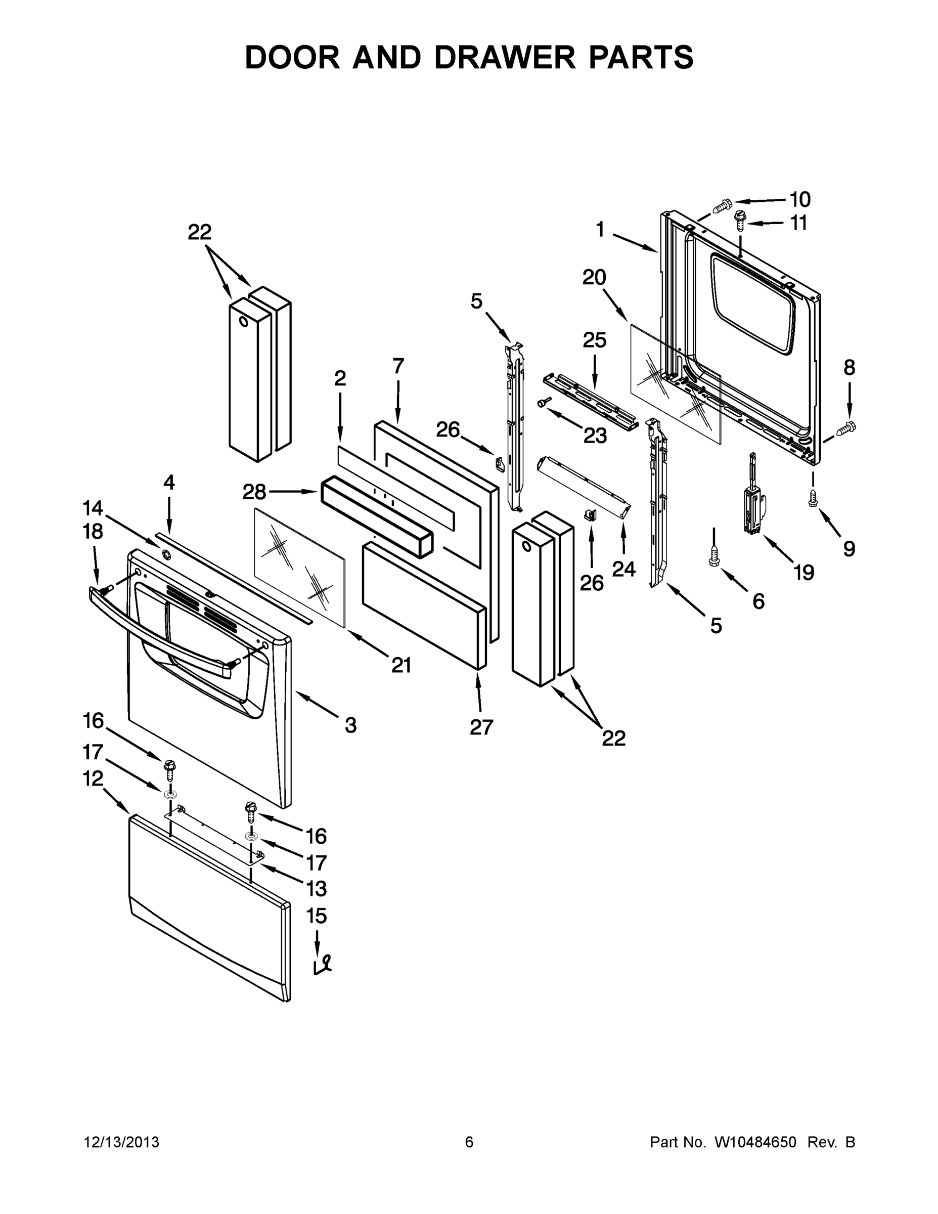 04 - DOOR AND DRAWER PARTS