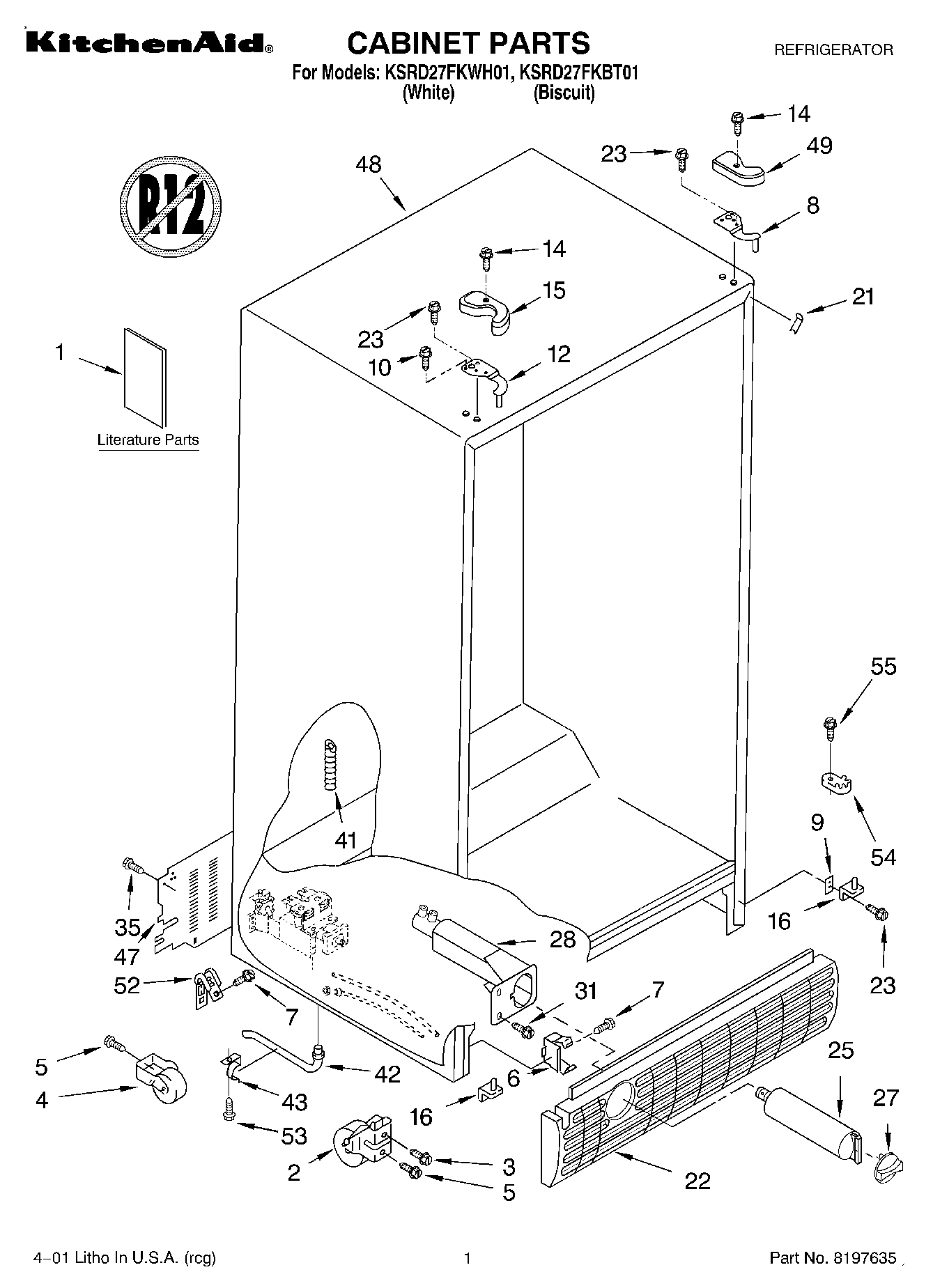 01 - CABINET, LITERATURE