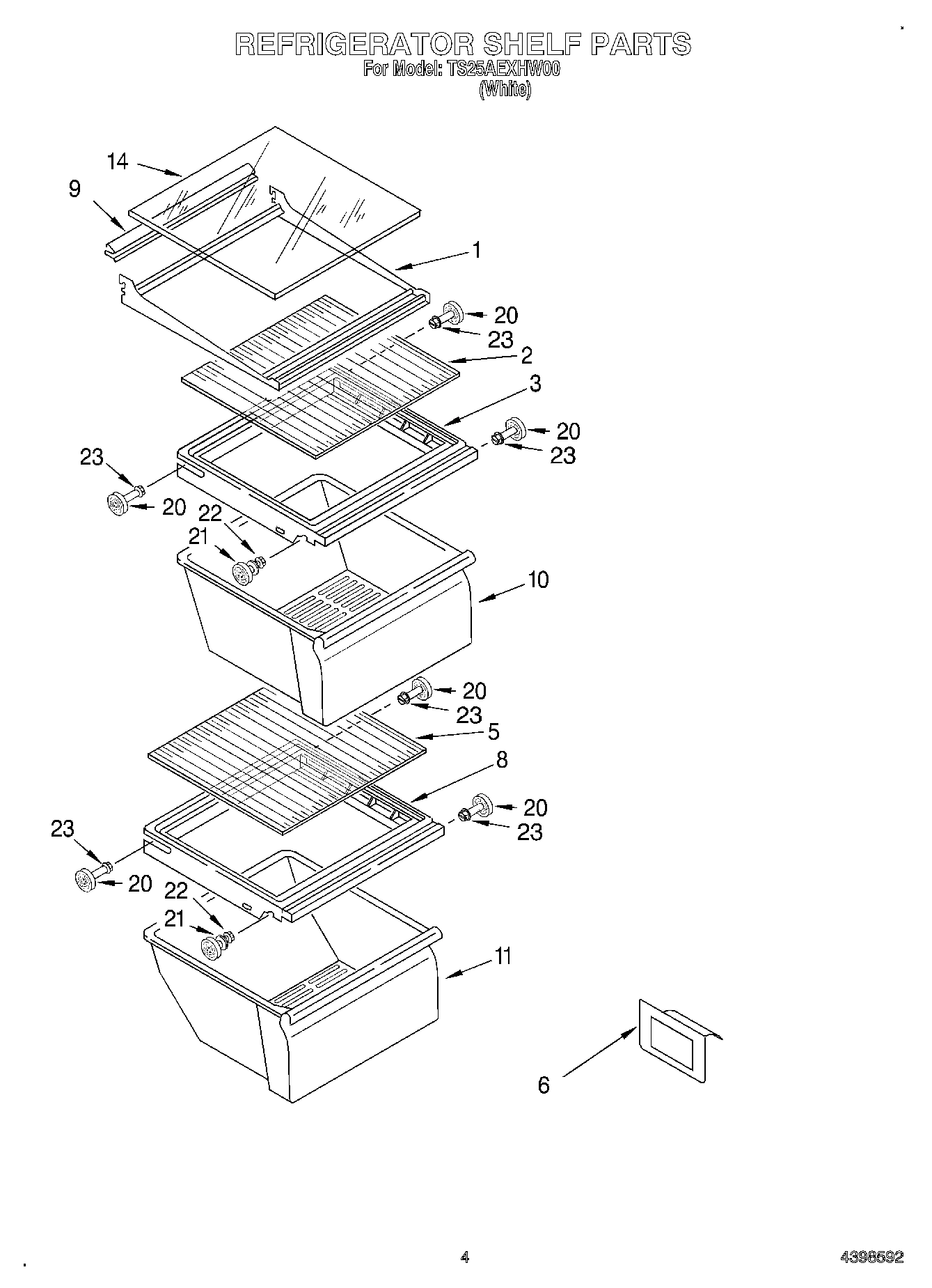 03 - REFRIGERATOR SHELF