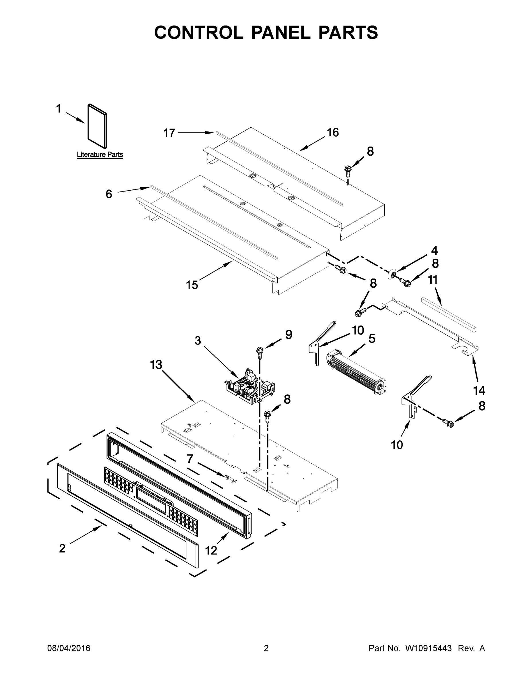 02 - CONTROL PANEL PARTS