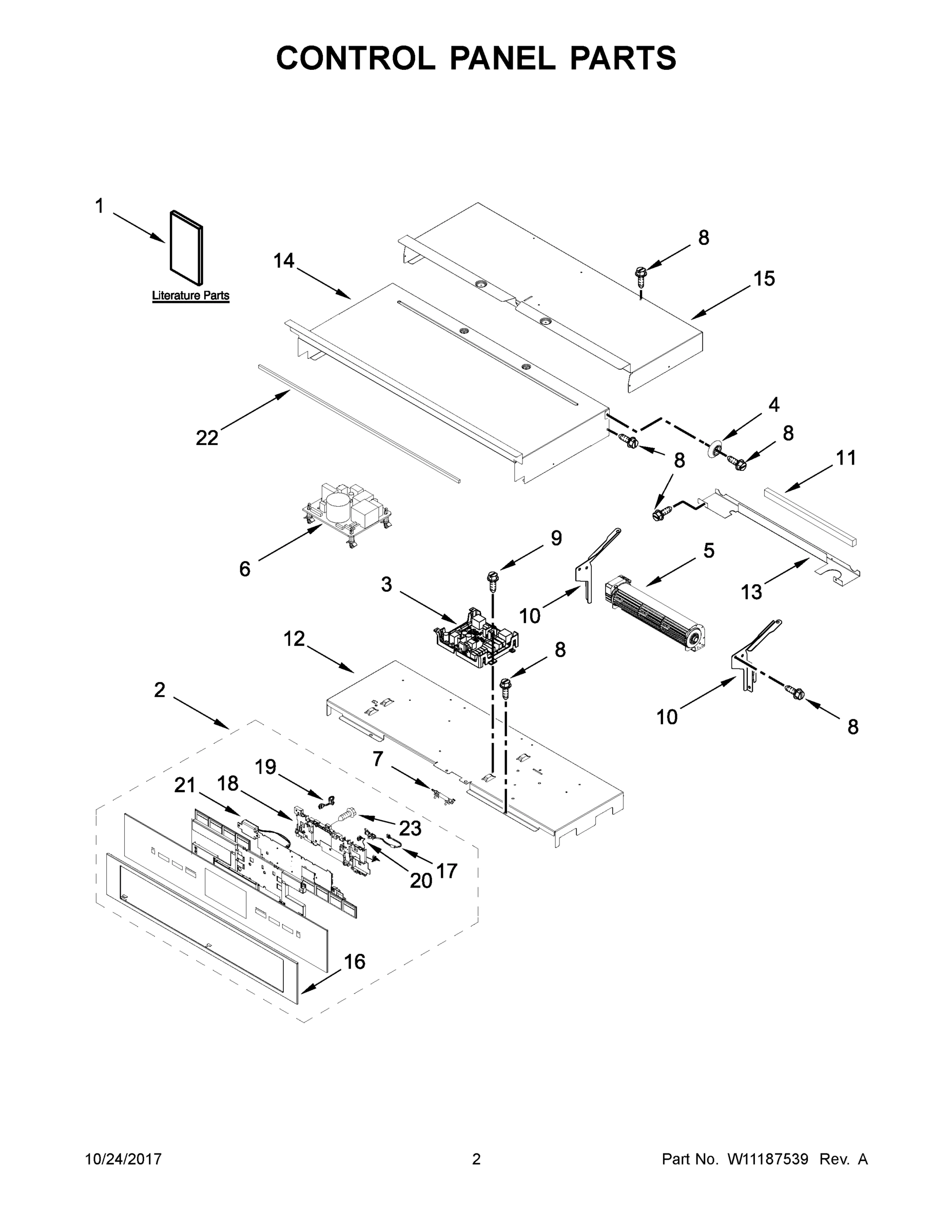 02 - CONTROL PANEL PARTS