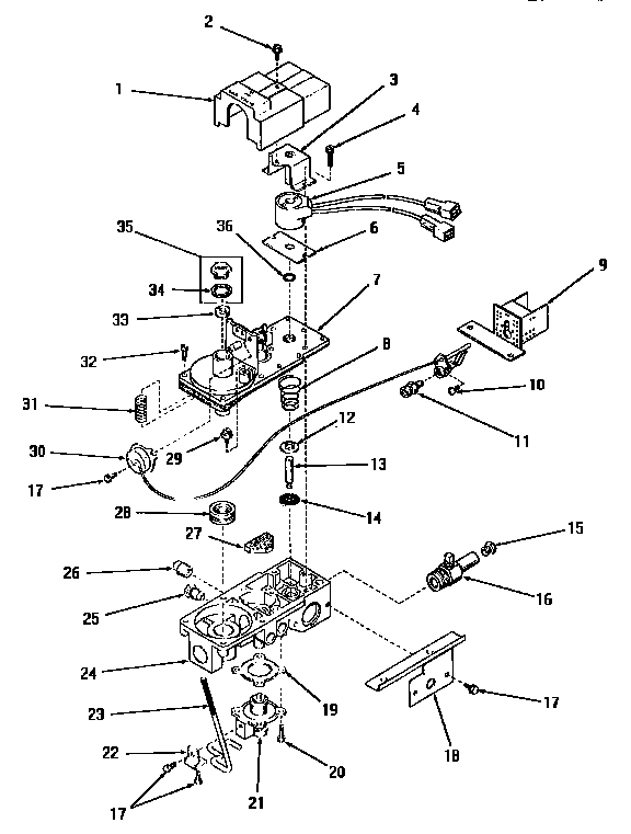 06 - 53377 GAS VALVE (NAT./ MIXED GAS)