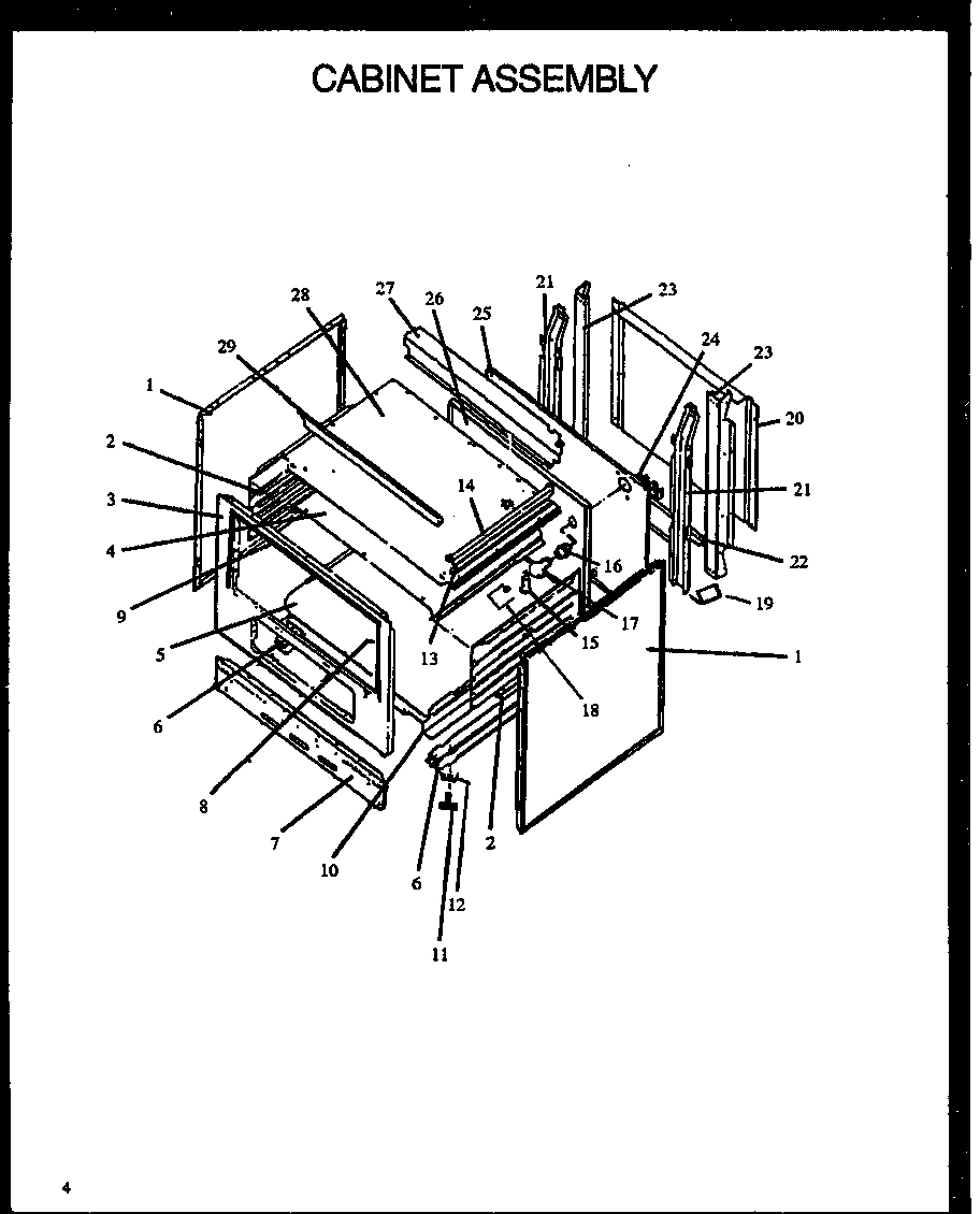 02 - CABINET ASSY
