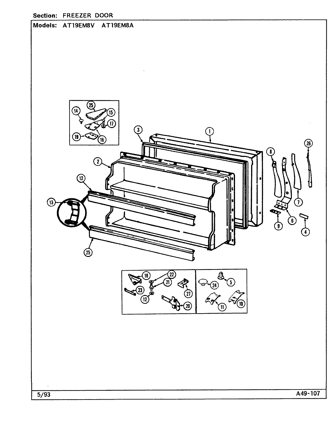 02 - FREEZER DOOR