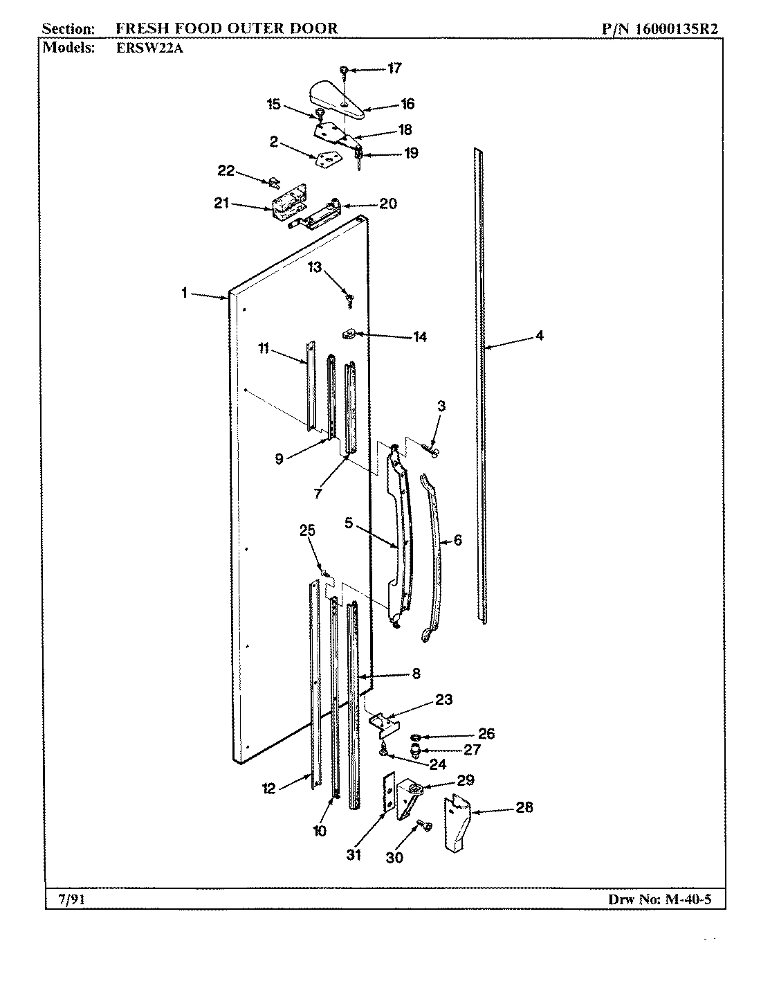 06 - FRESH FOOD OUTER DOOR