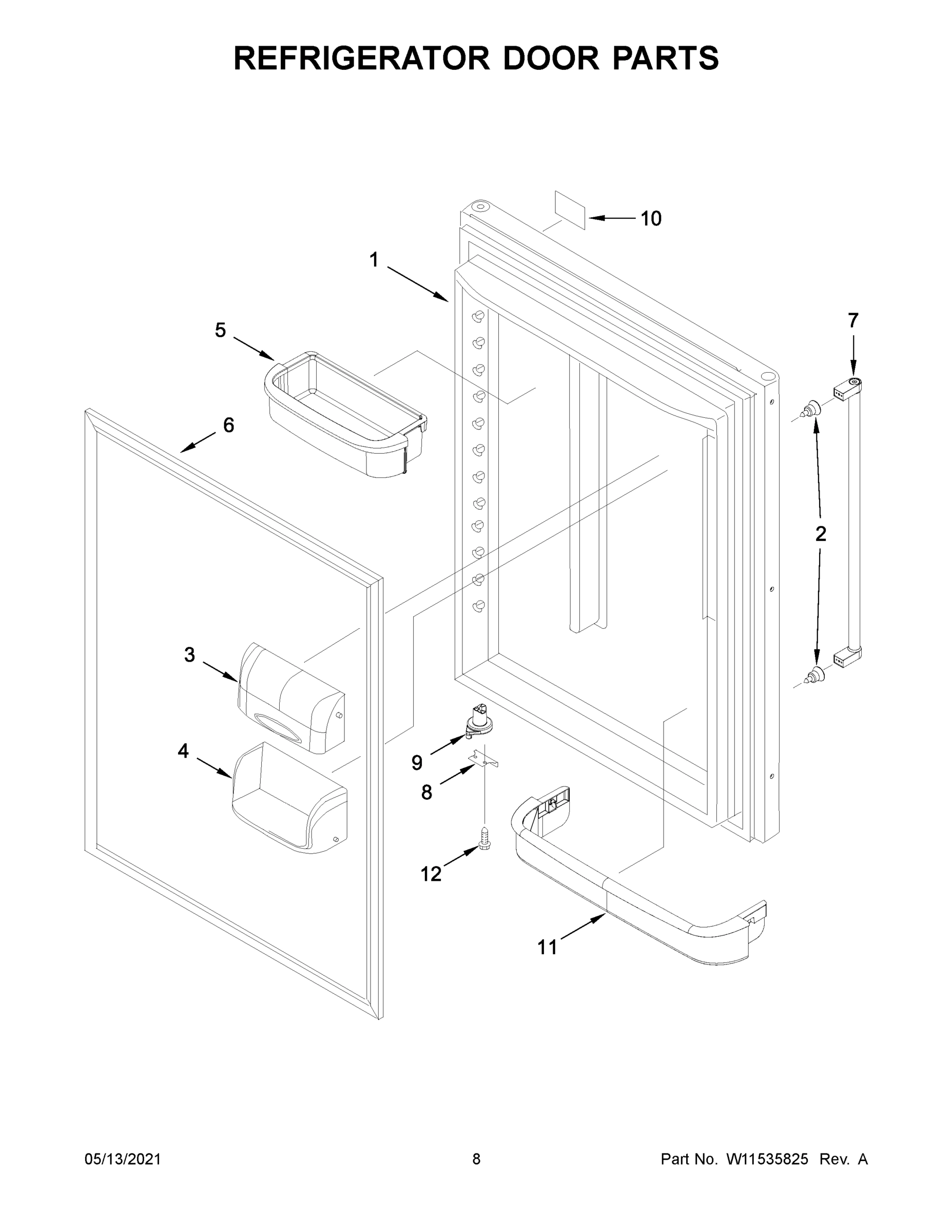 05 - REFRIGERATOR DOOR PARTS