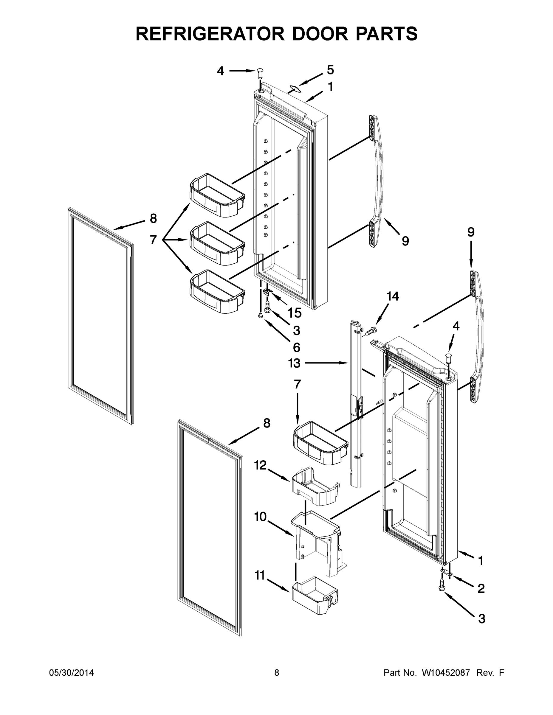 05 - REFRIGERATOR DOOR PARTS