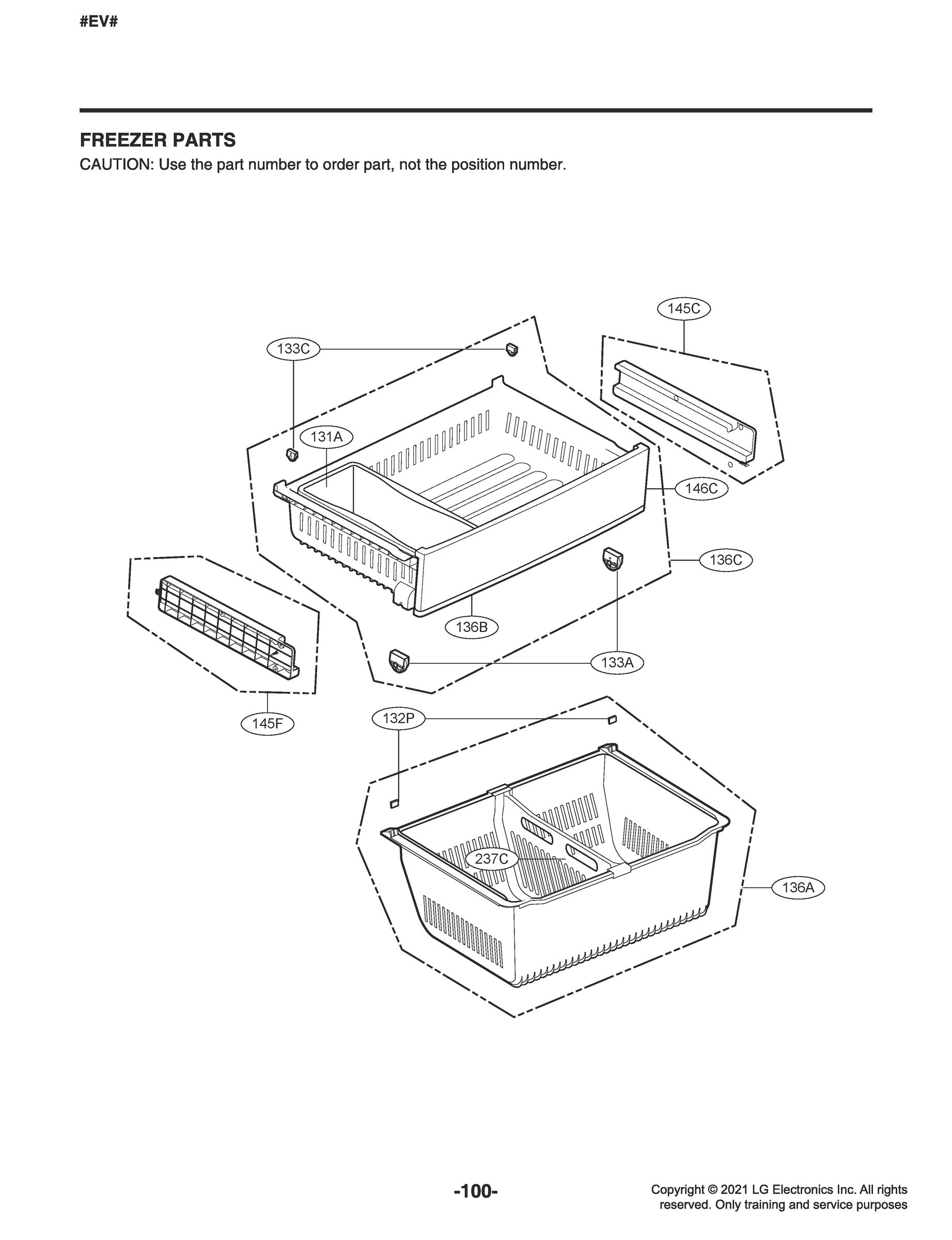 FREEZER PARTS