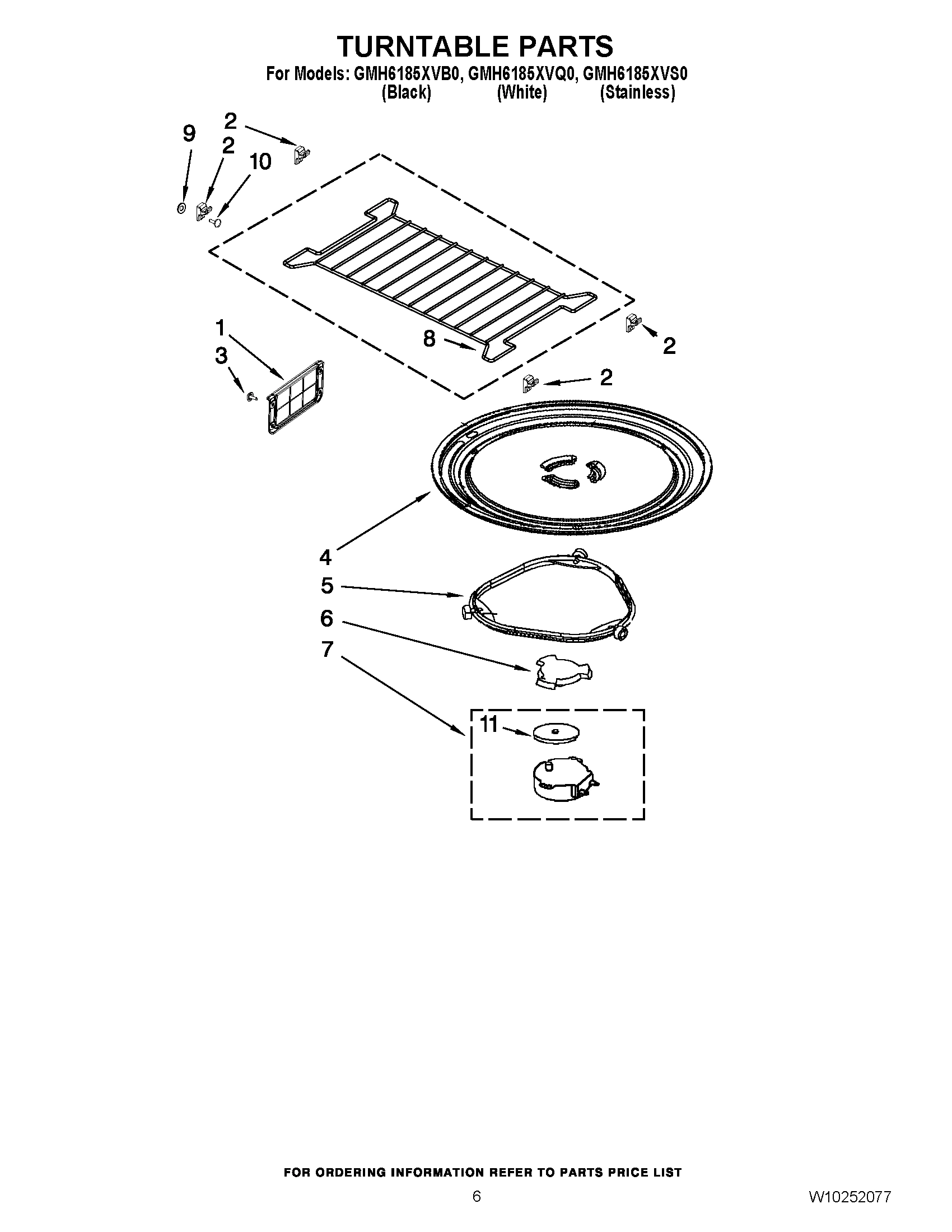 05 - TURNTABLE PARTS