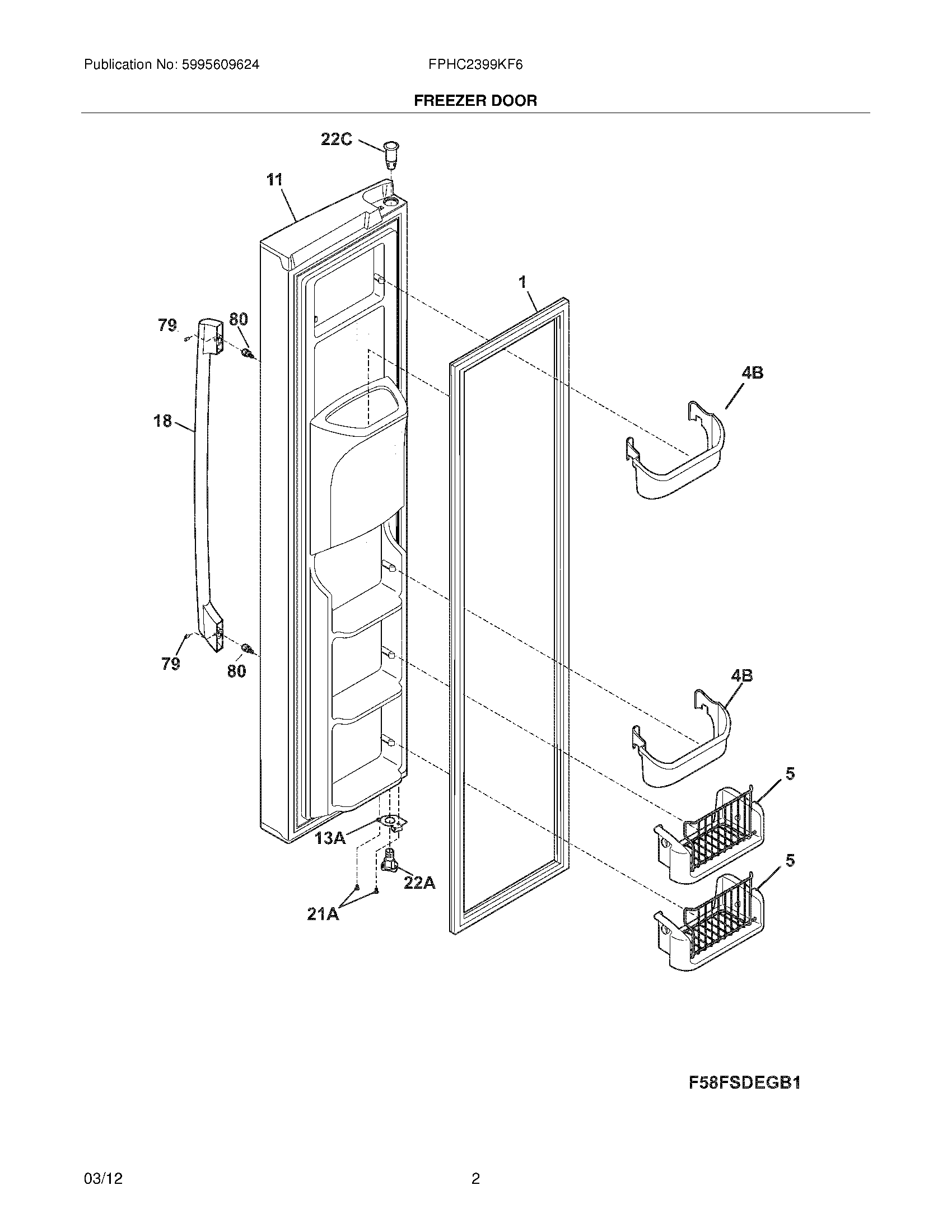 03 - FREEZER DOOR