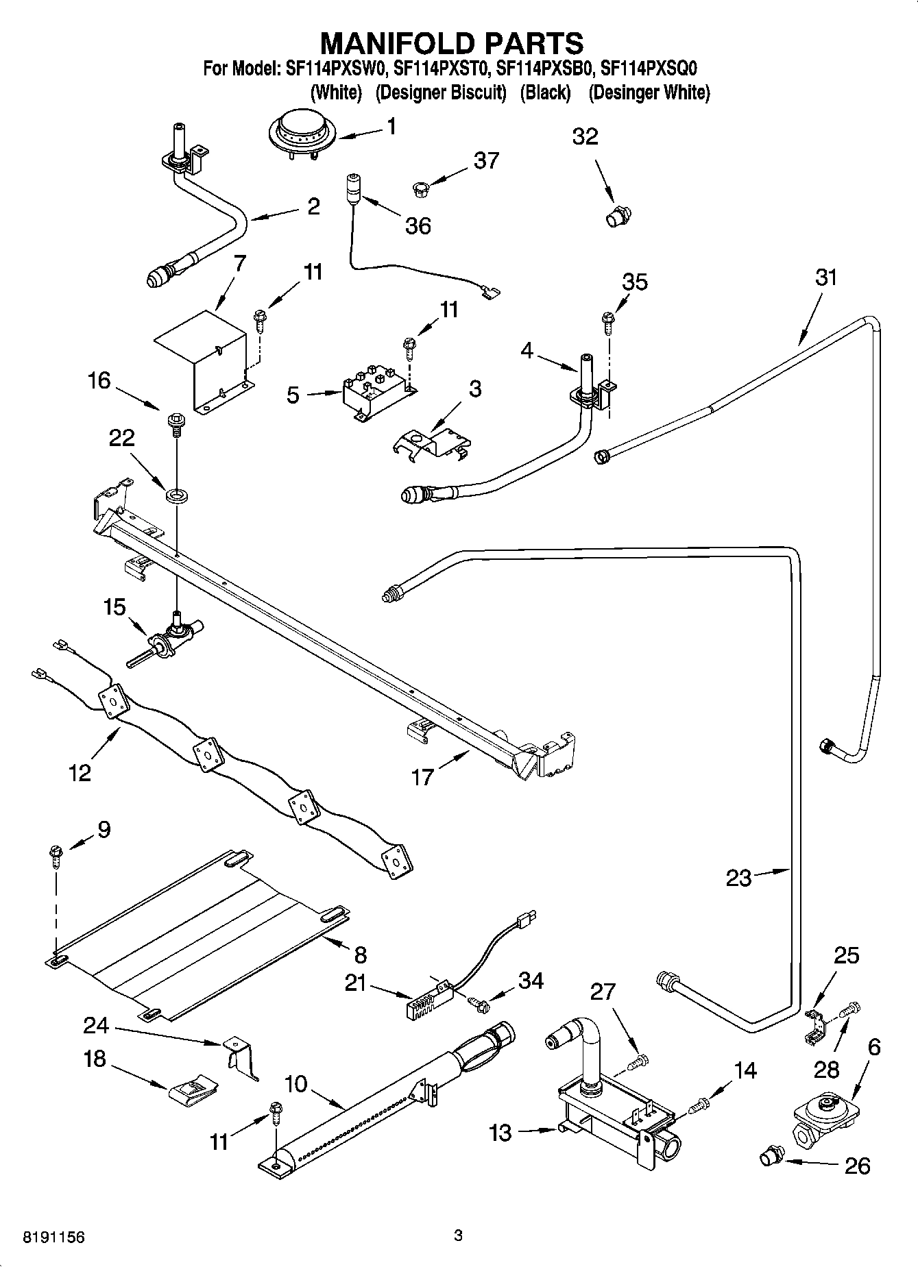 03 - MANIFOLD PARTS