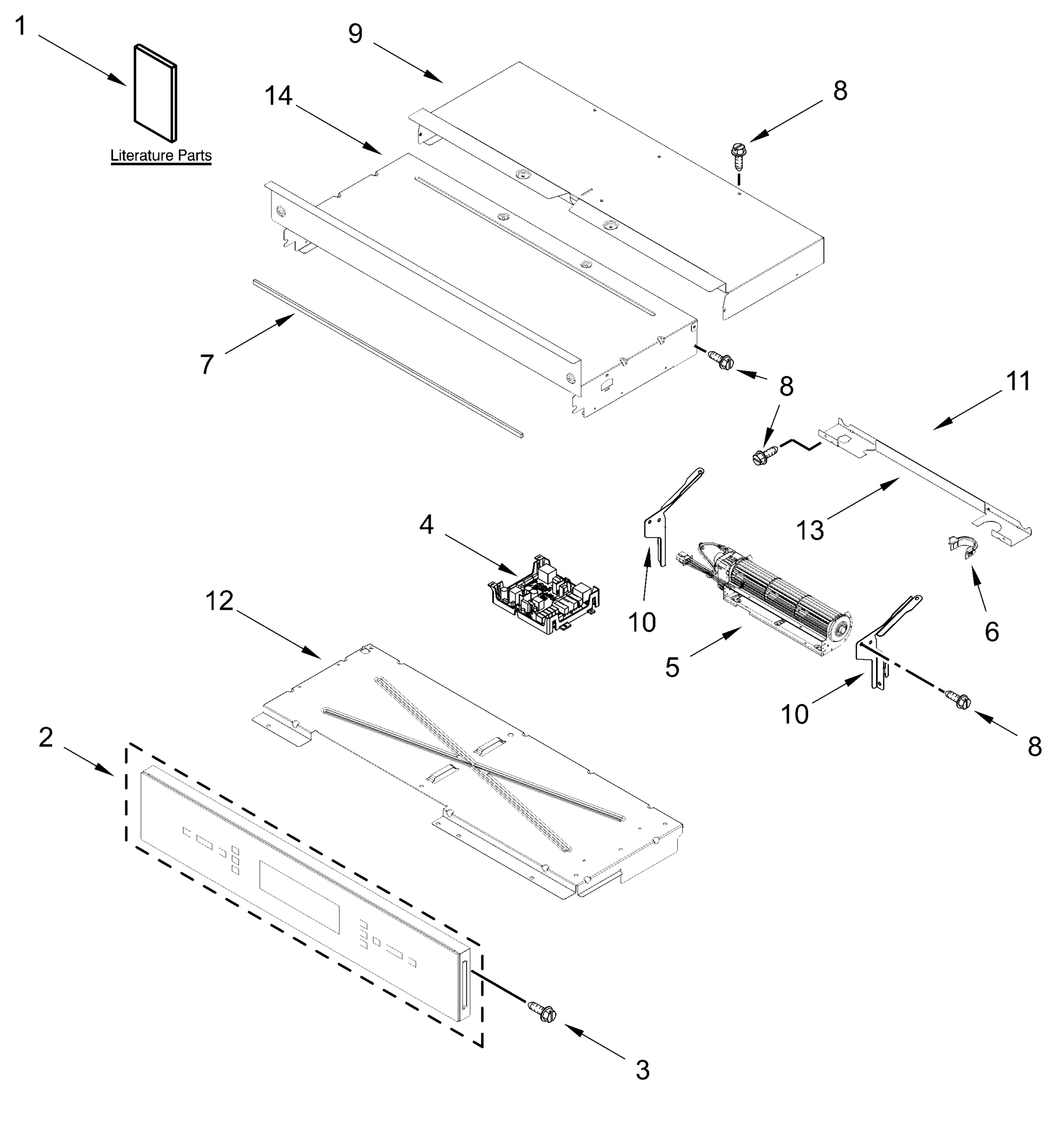 CONTROL PANEL PARTS