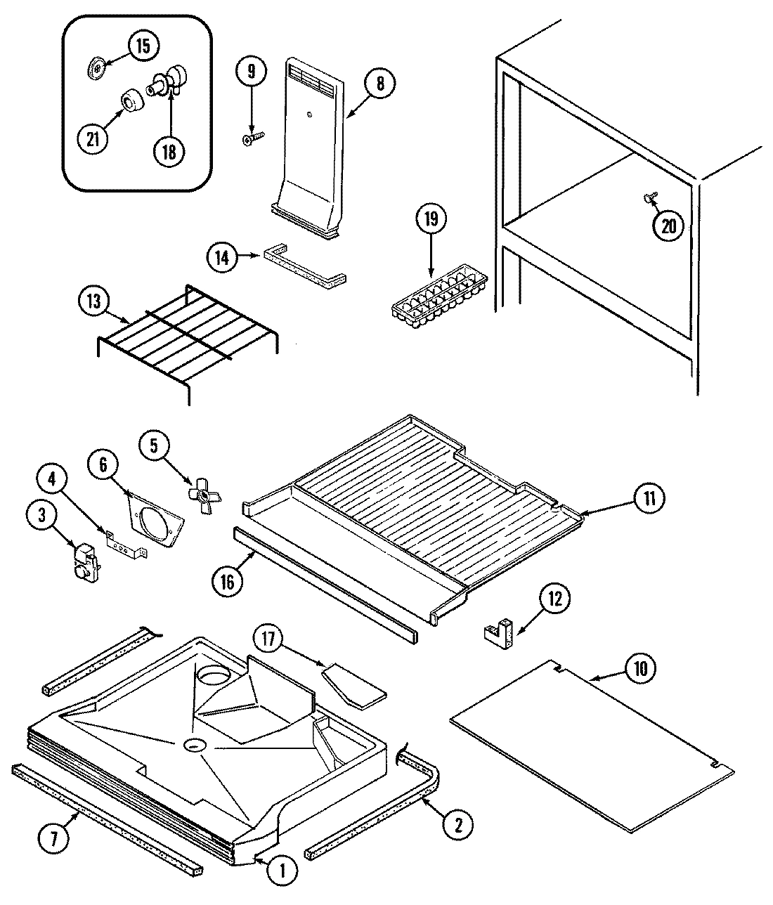 01 - FREEZER COMPARTMENT