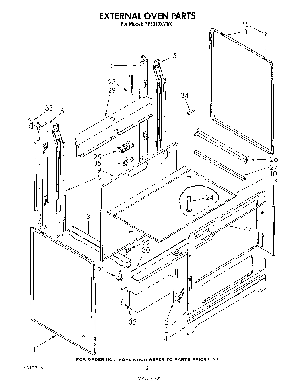 02 - EXTERNAL OVEN , LITERATURE AND OPTIONAL