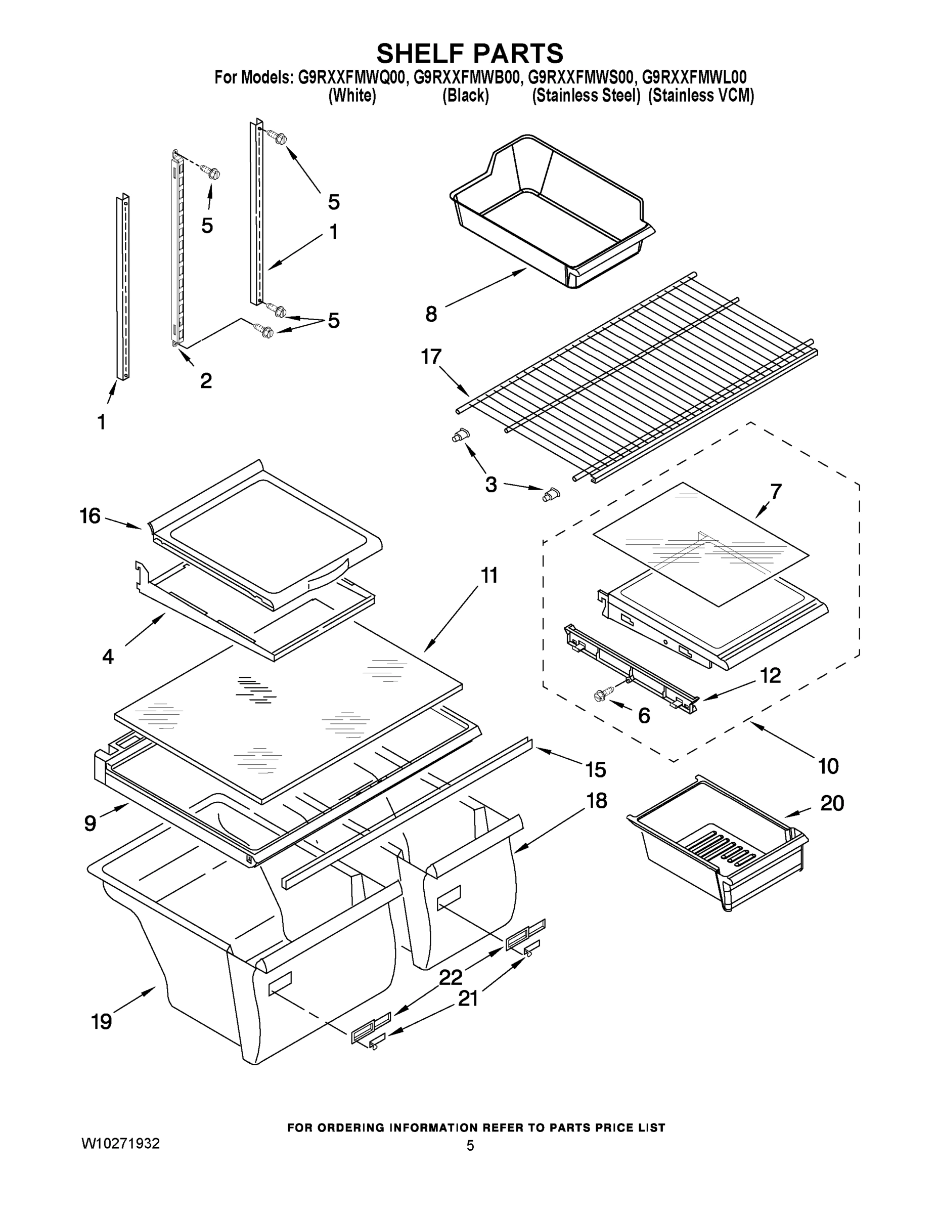 03 - SHELF PARTS