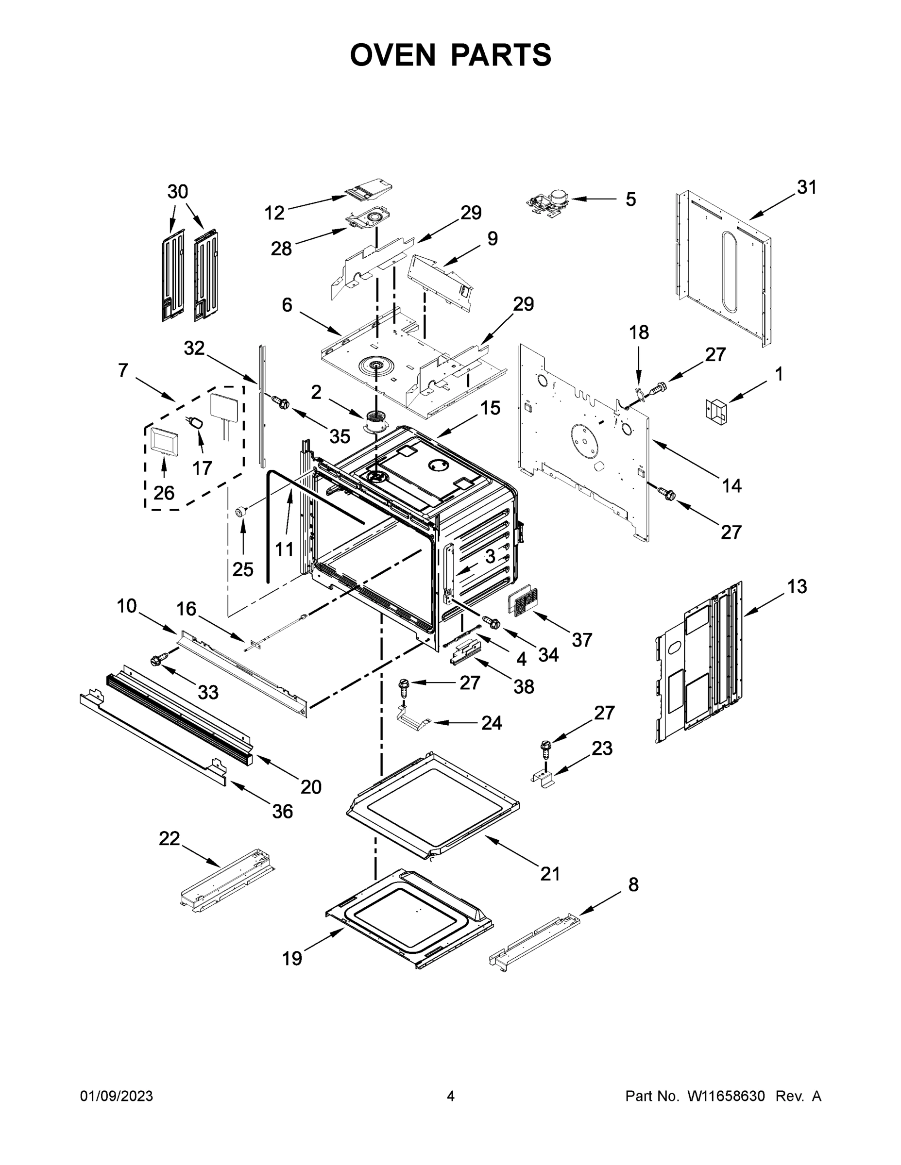 03 - OVEN PARTS