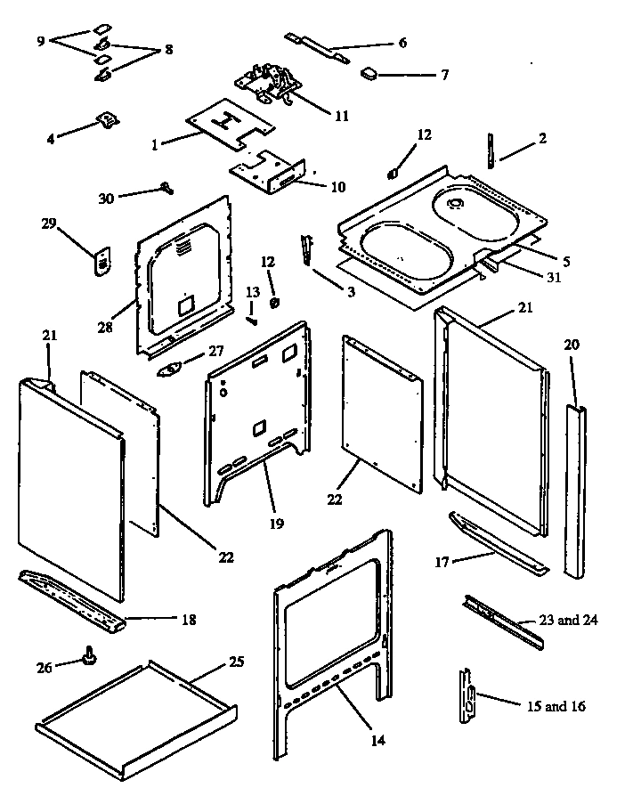 01 - CABINET ASSY