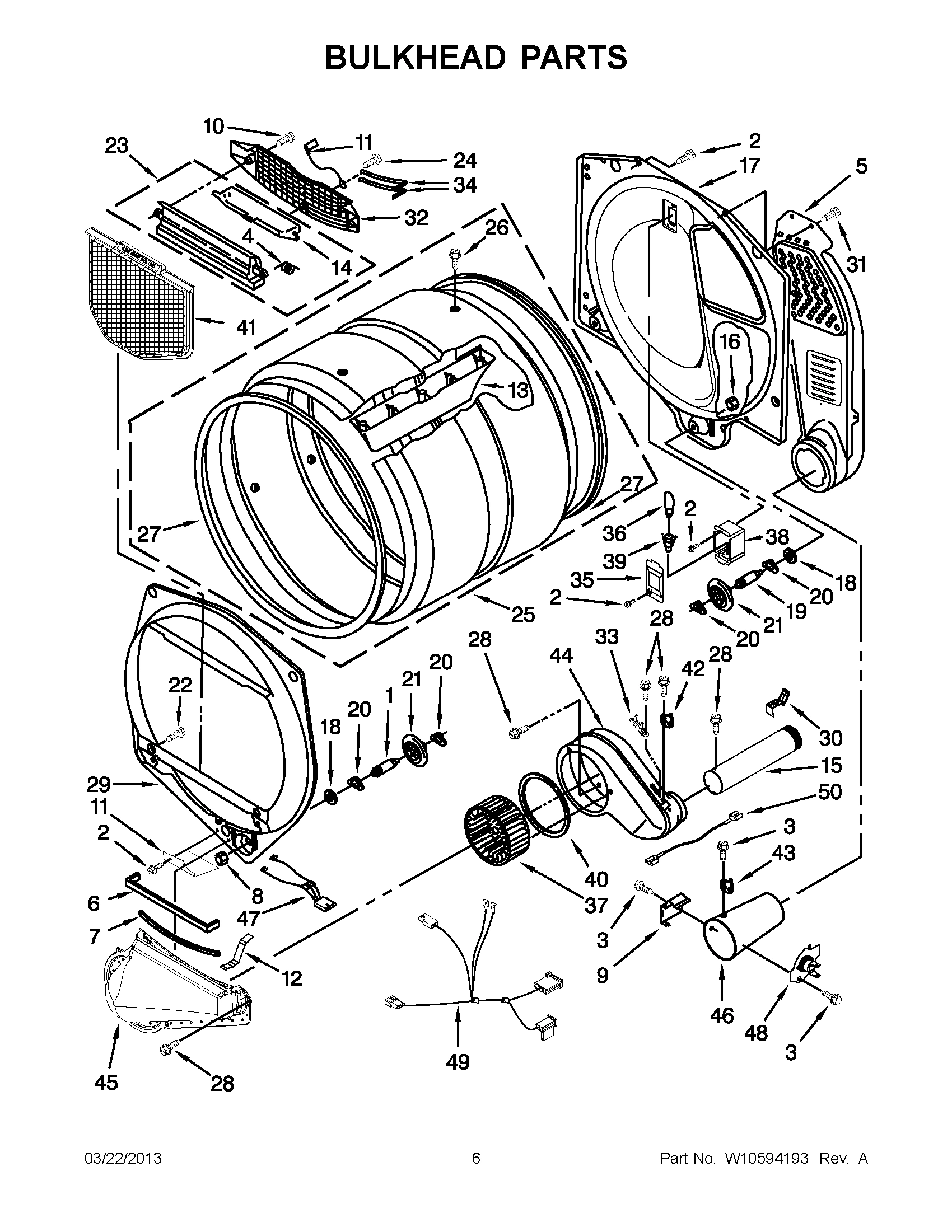 03 - BULKHEAD PARTS